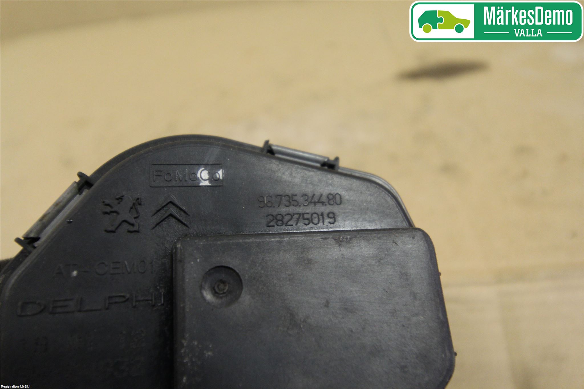 Peugeot 508 11-18 Injspjällhus