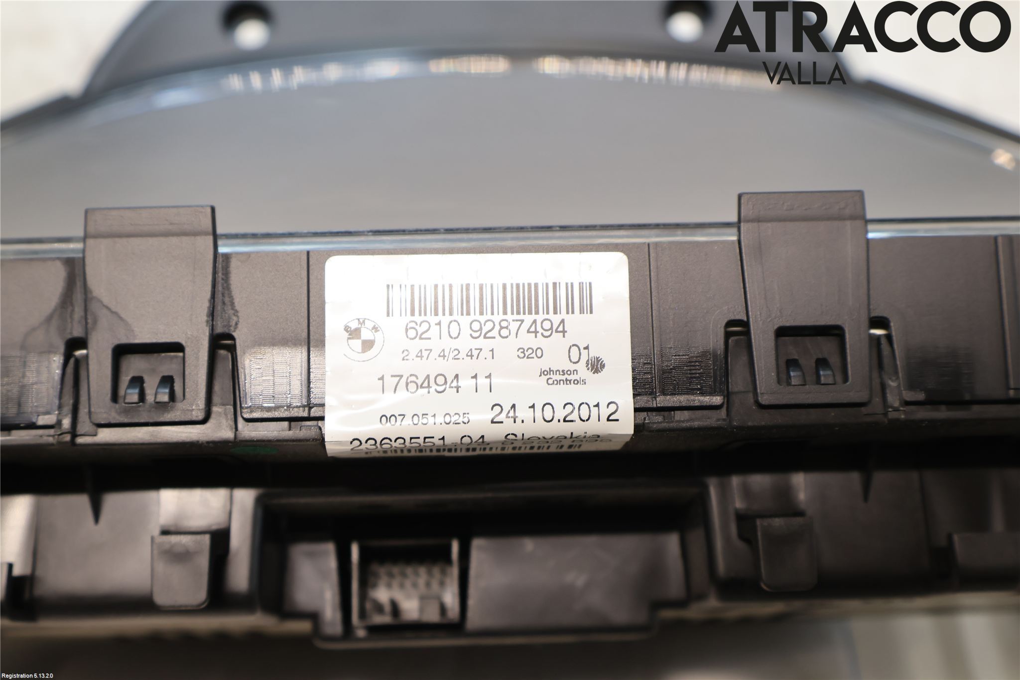 BMW 3 F30/F31/F80 12-19 Instrument Komb