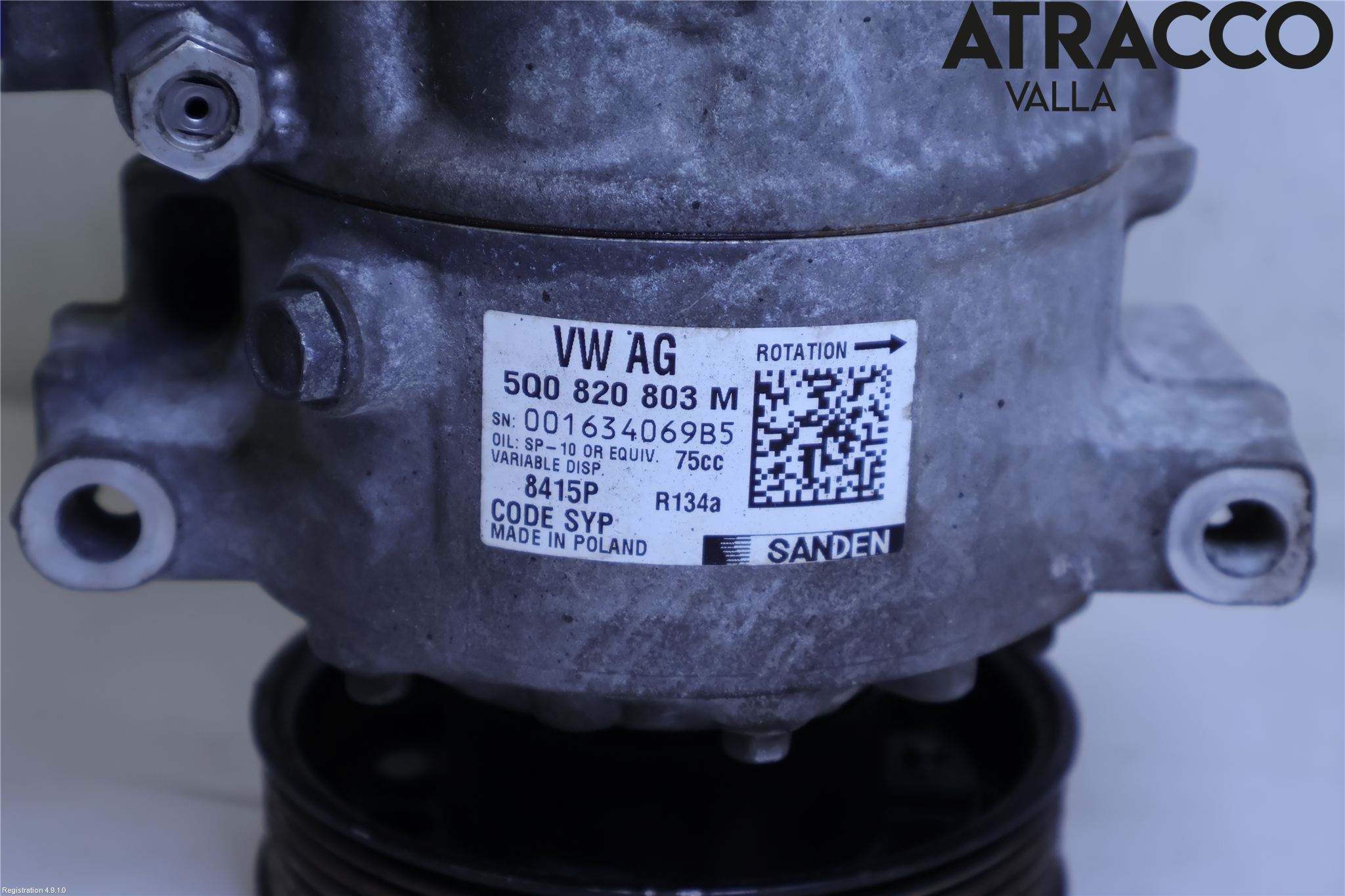 Volkswagen VW CADDY 16-20 Ac Kompressor