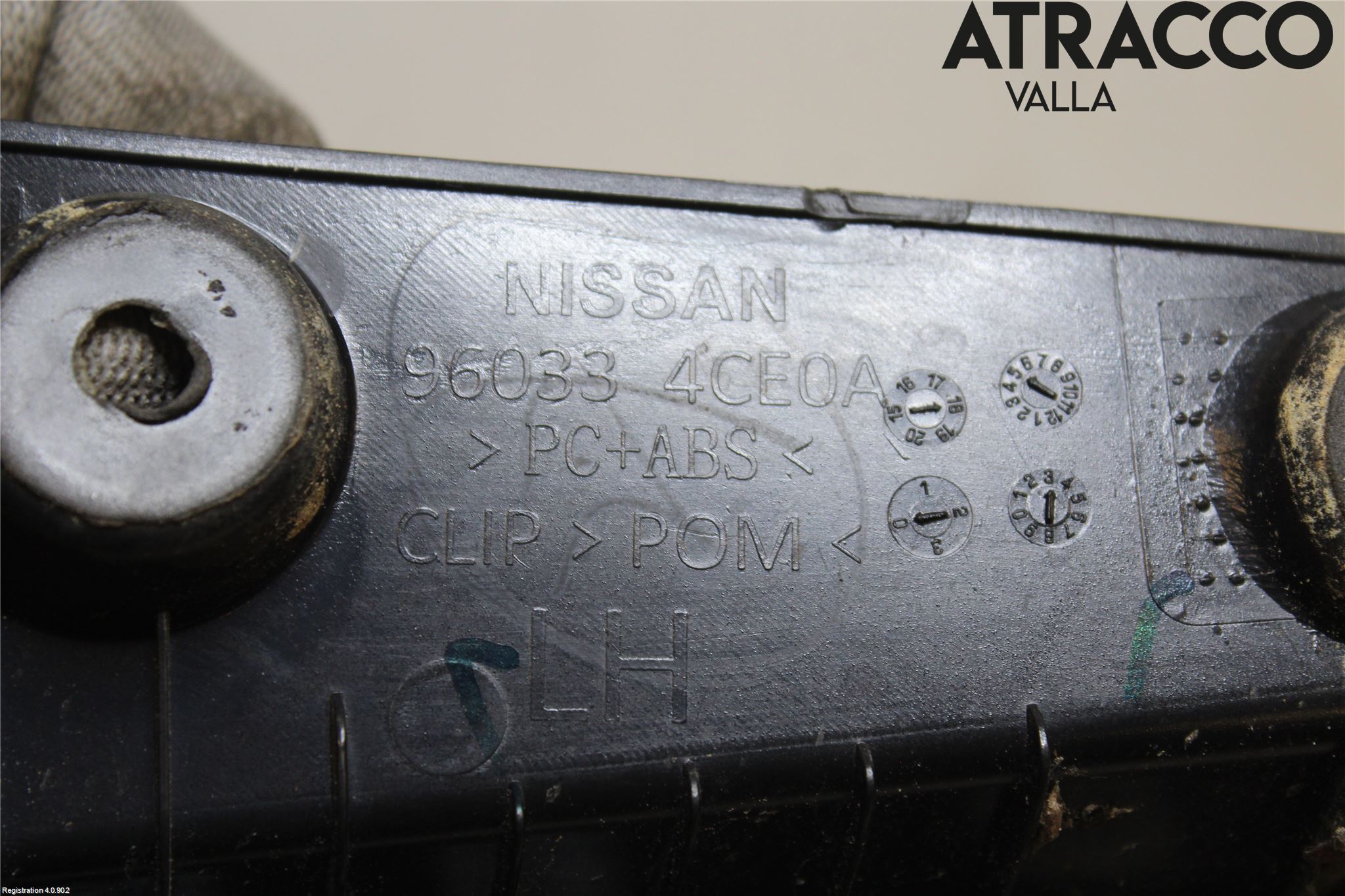 Nissan X-TRAIL 14-21 List Bak-Baklucka