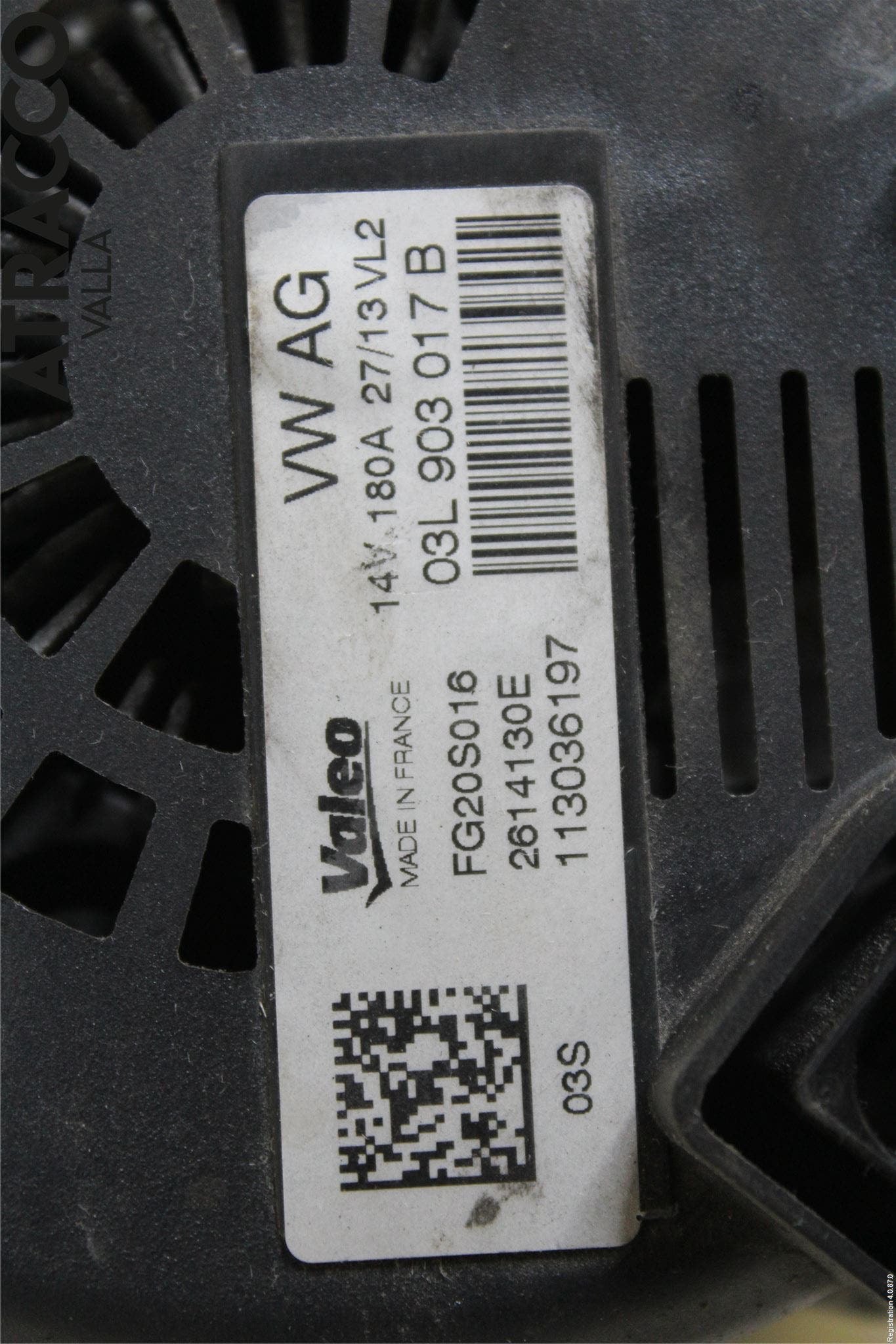 Audi A6/S6 4G 11-18 Generator