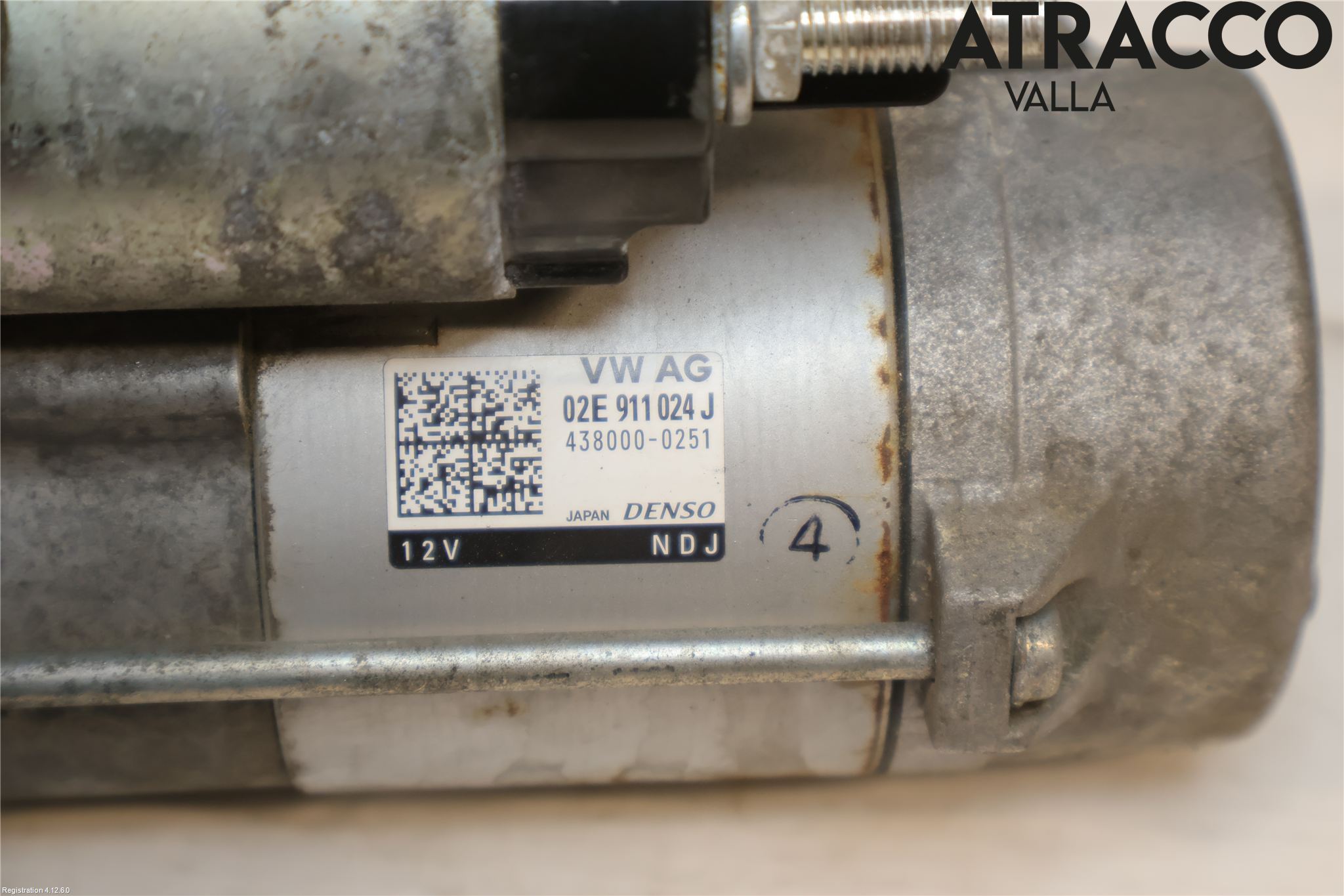 Volkswagen VW PASSAT 15-19 Startmotor Diesel
