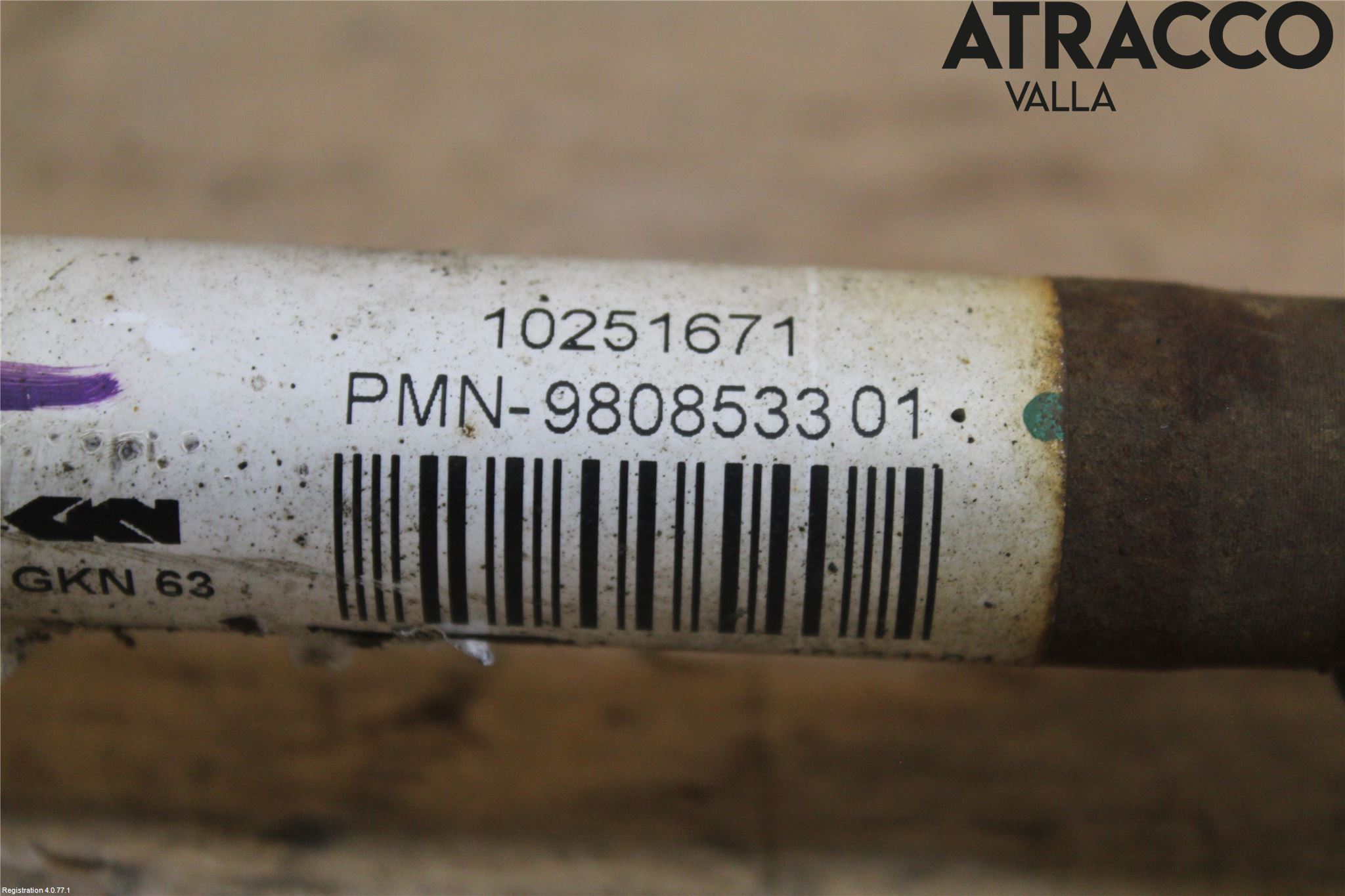 Mini COUPE R56 05-14 Drivaxel Fram Vänster