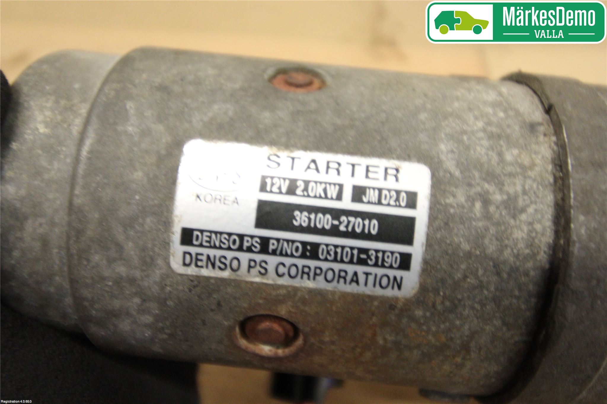 Kia CARENS II 07-12 Startmotor Diesel