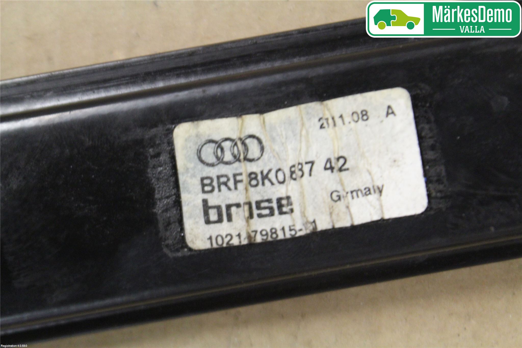 Audi A4/S4 08-11 Fönsterhiss El Kompl