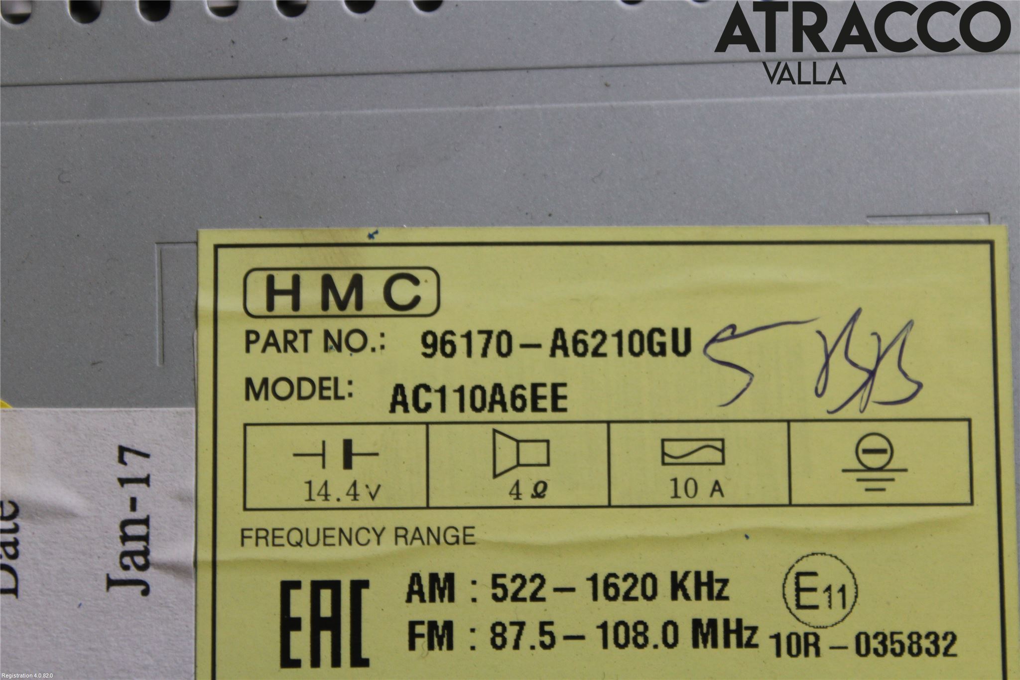 Hyundai i30 GD 13-17 Cd Radio - Multimediapanel
