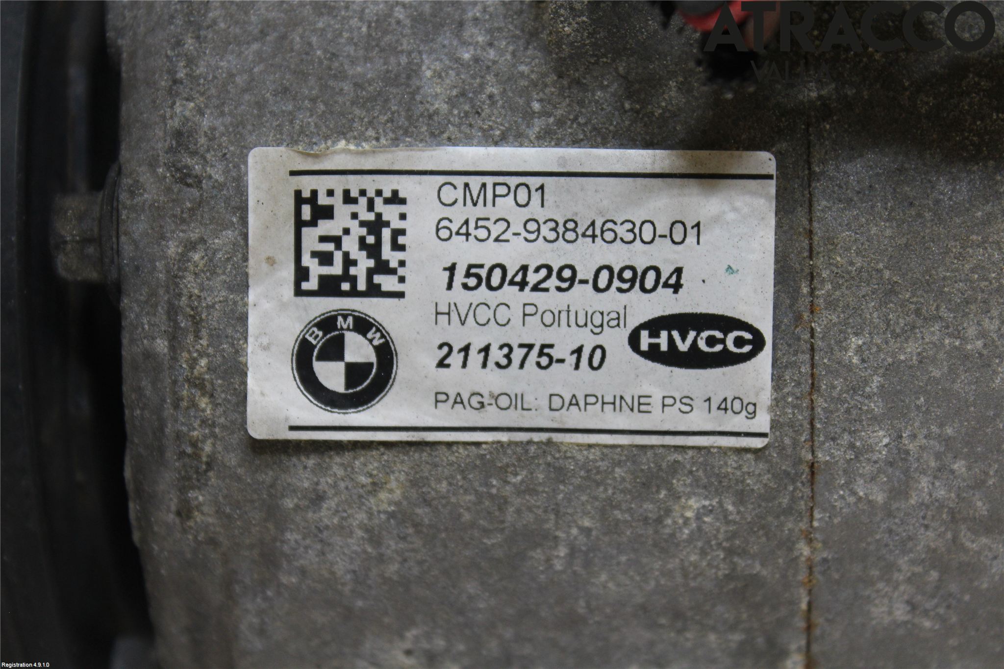 BMW 5 F10/F11/F18 09-17 Ac Kompressor