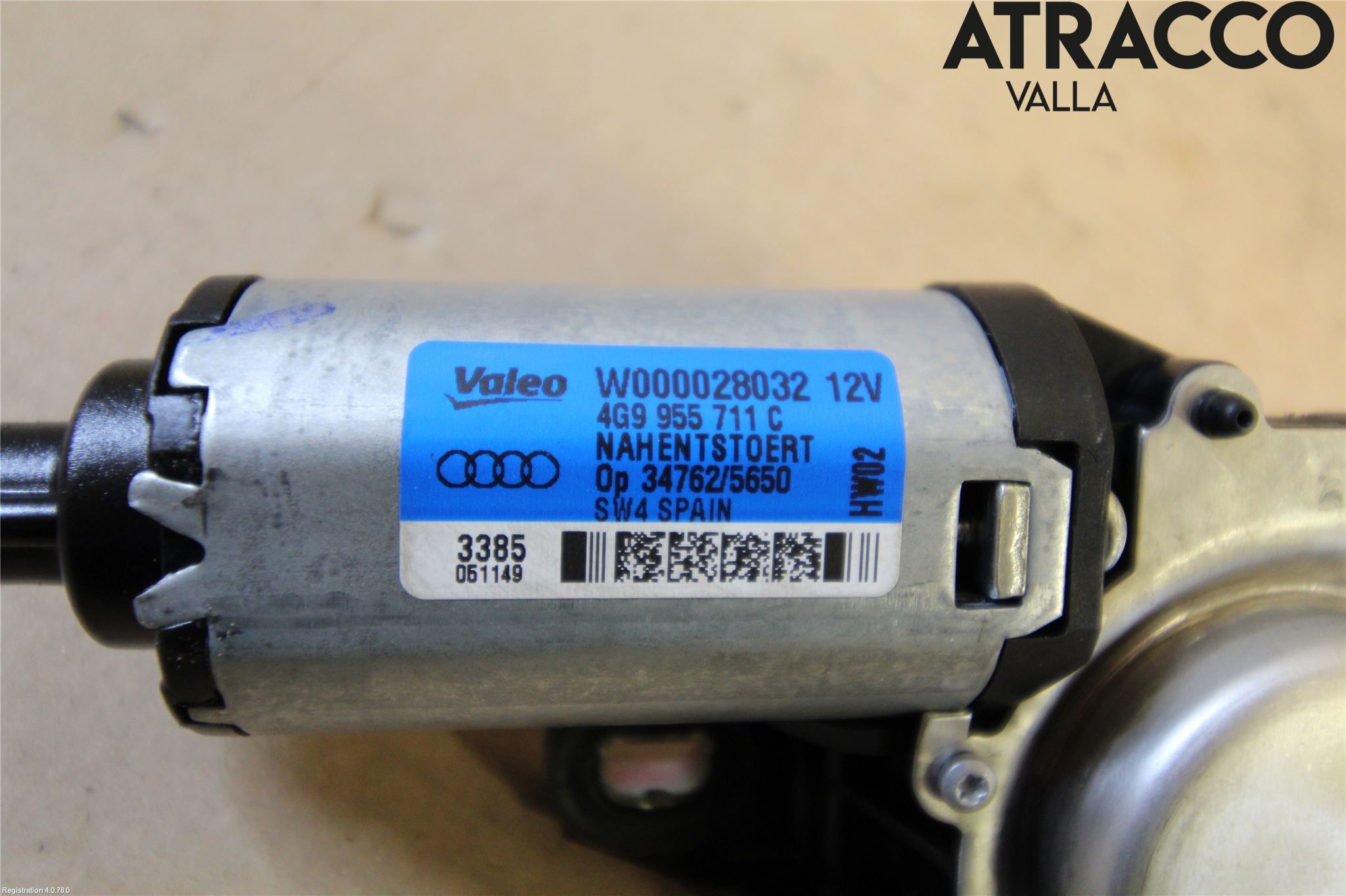 Audi A6 ALLROAD 12-18 Torkarmotor Baklucka