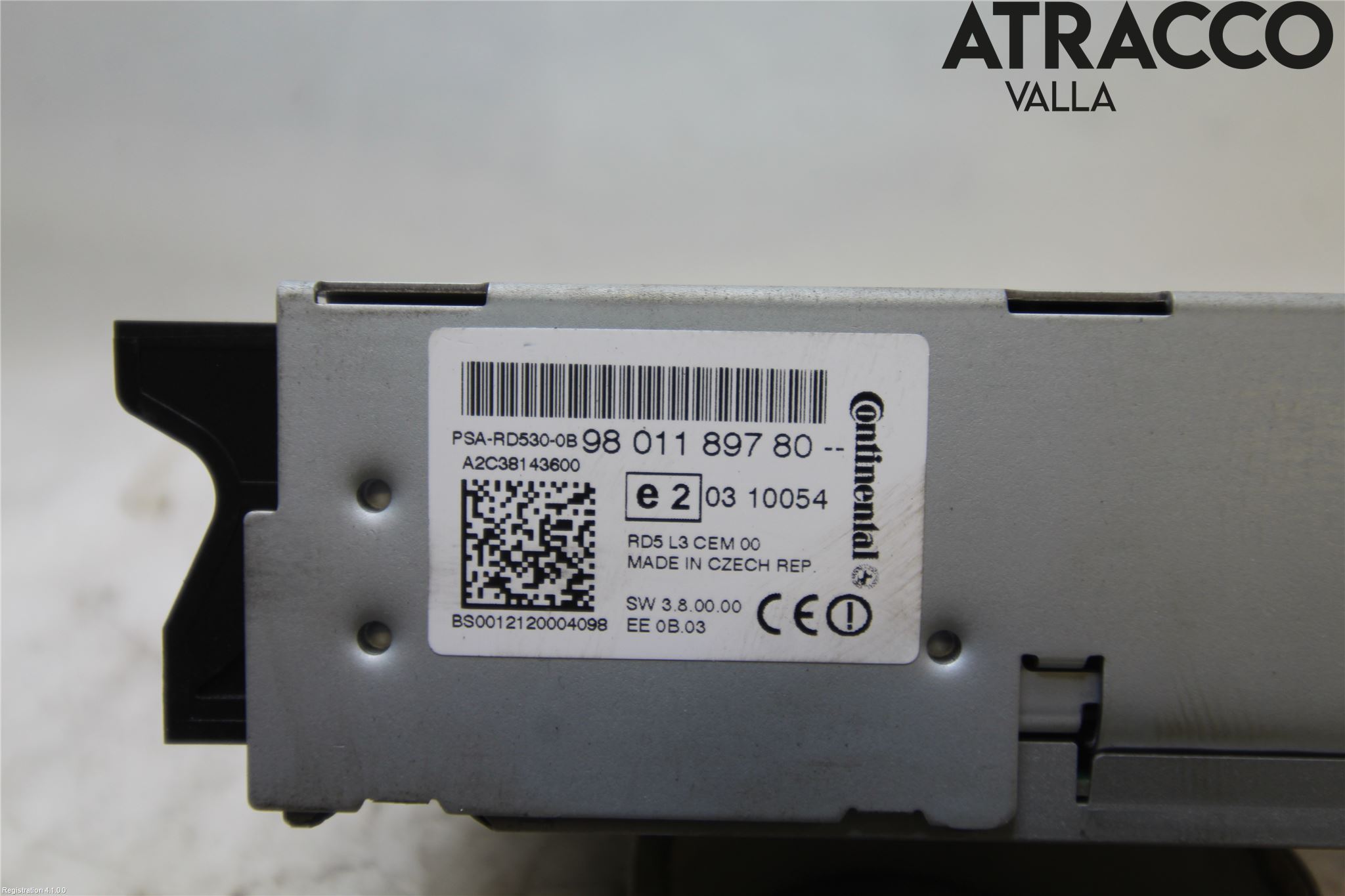 Citroen C4 II 11-18 Cd Radio - Multimediapanel