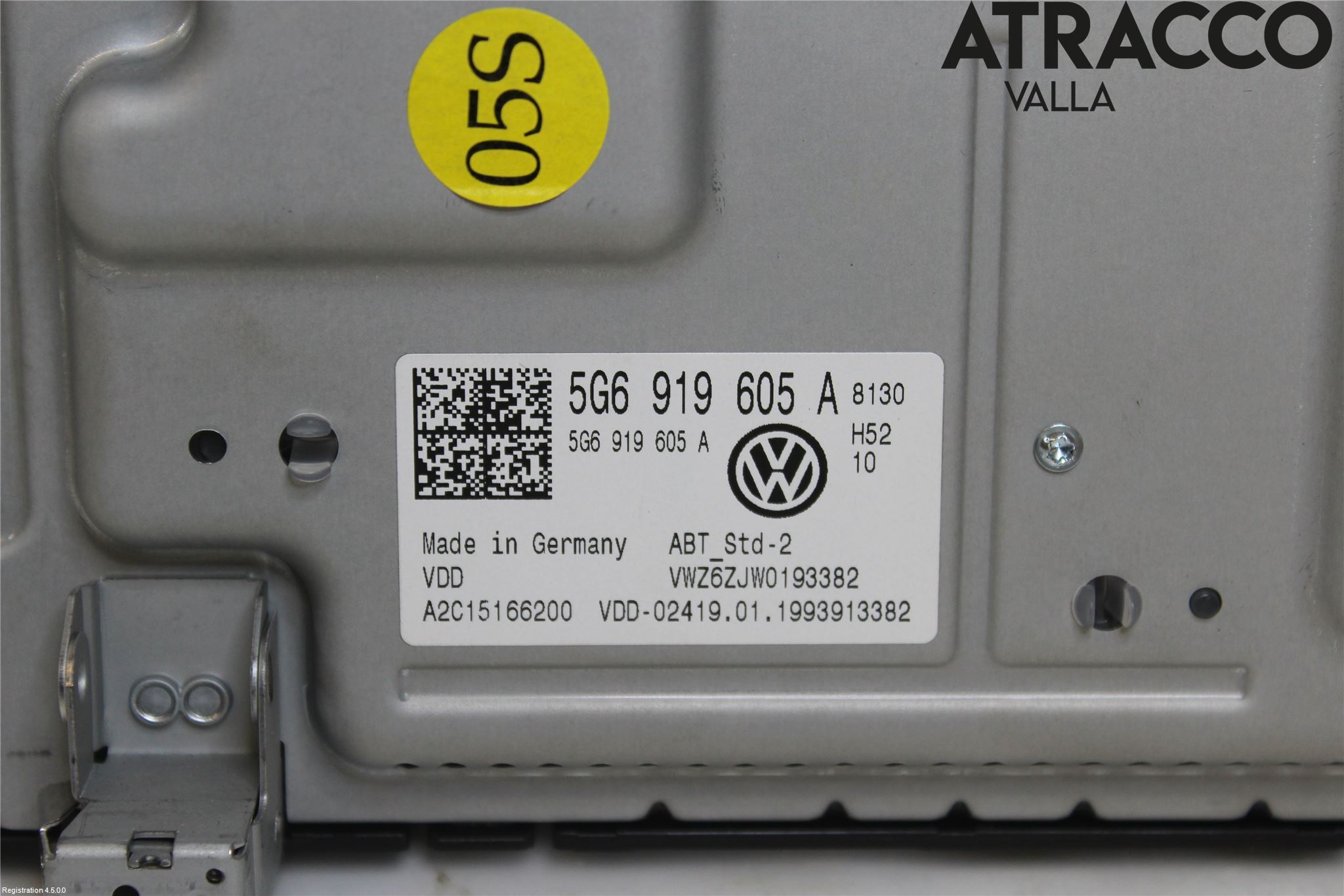 Volkswagen VW PASSAT 15-19 Multifunktionsdisplay