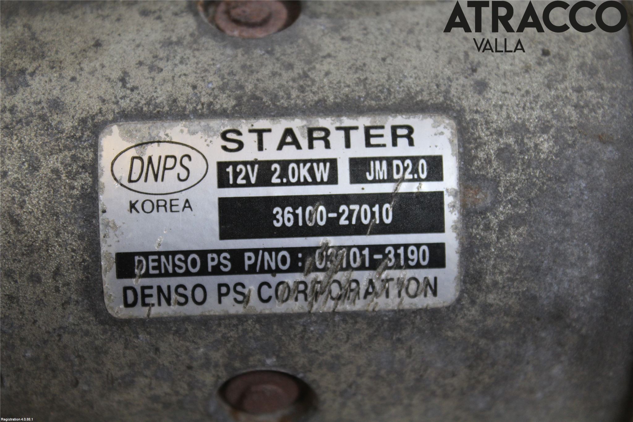 Kia CARENS II 07-12 Startmotor Diesel
