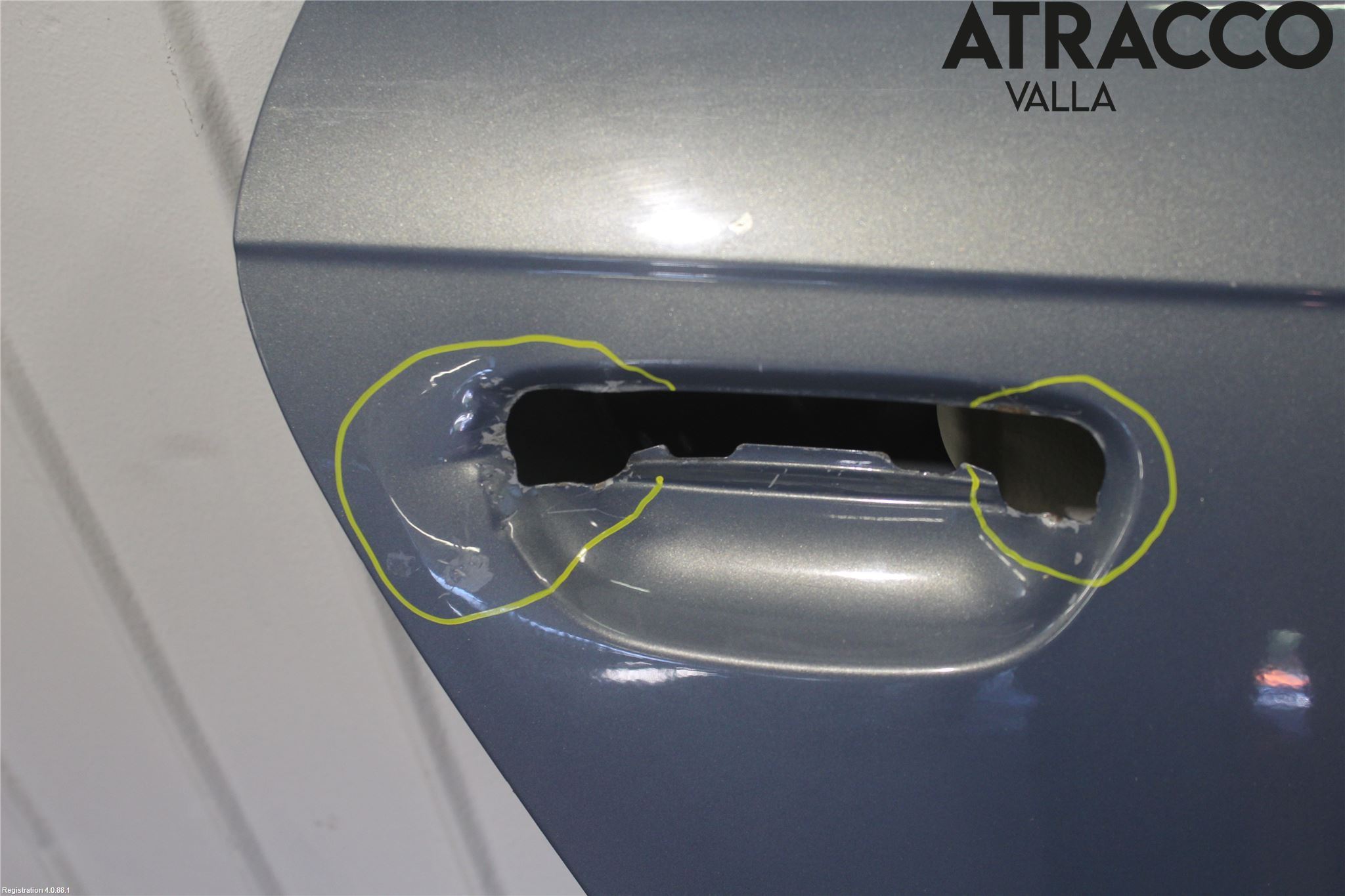 Audi A3/S3 05-13 Dörr Bak Höger