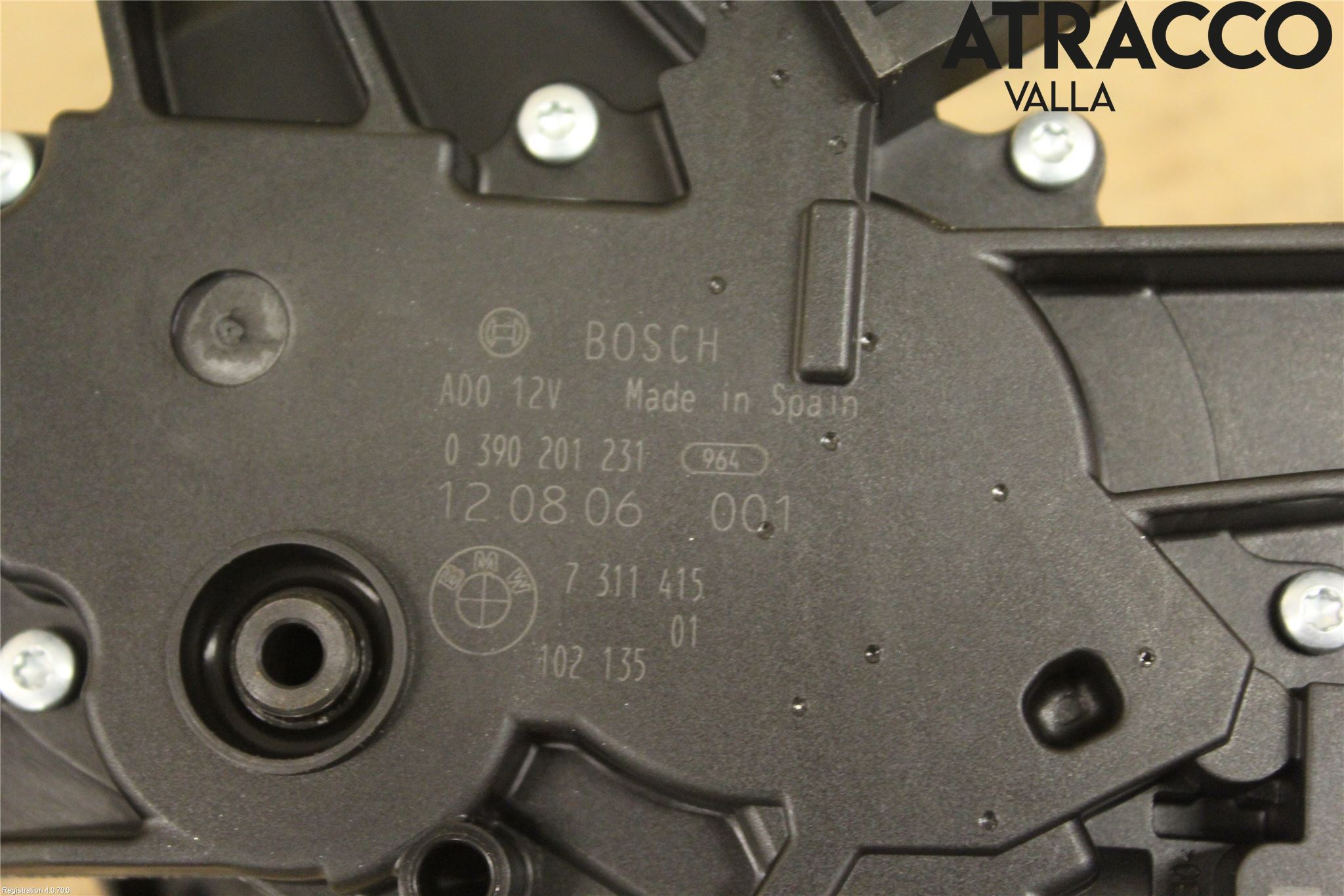 BMW 5 F10/F11/F18 09-17 Torkarmotor Baklucka