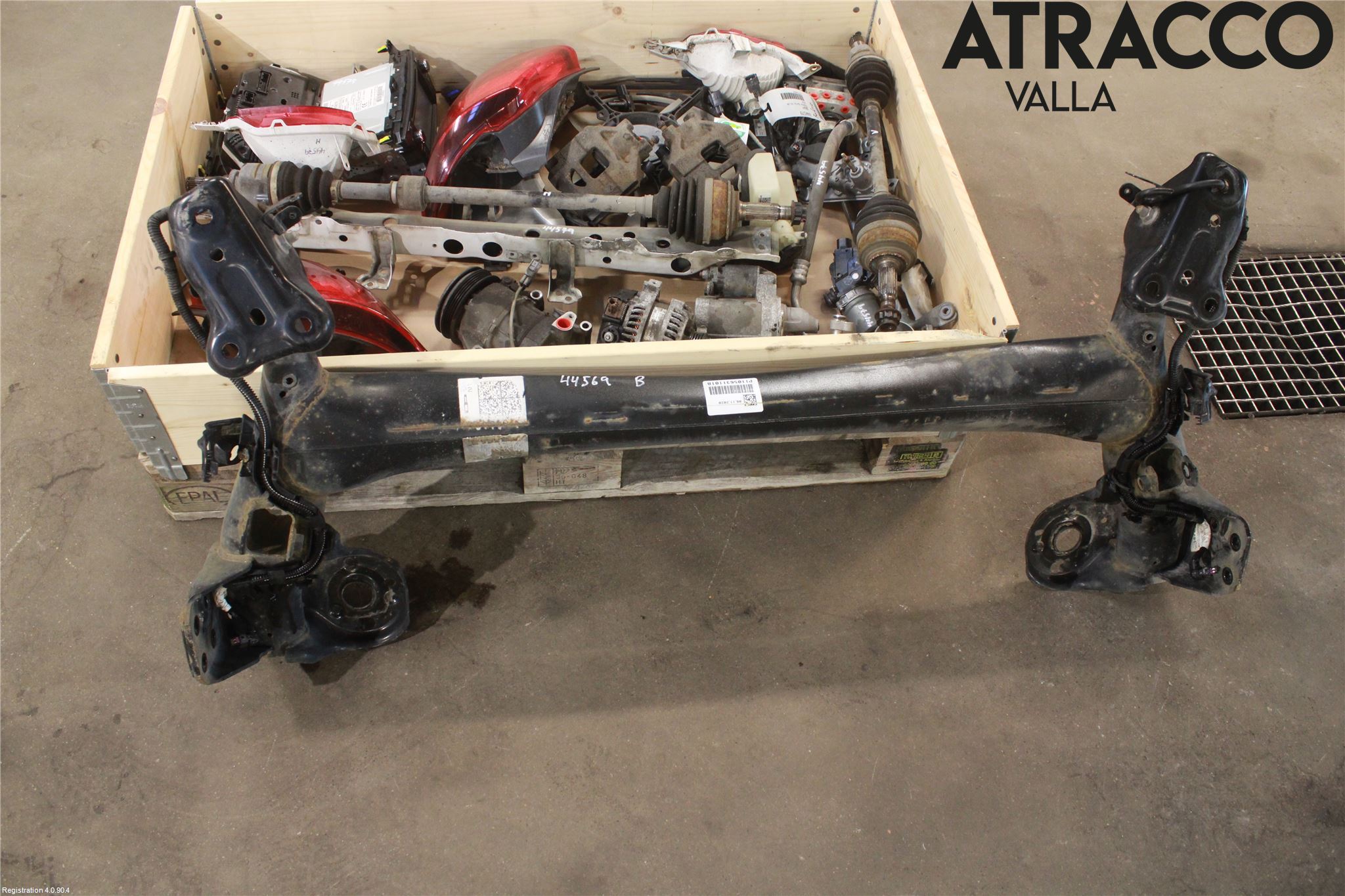 Peugeot 208/E-208 20- Bakaxelbalk