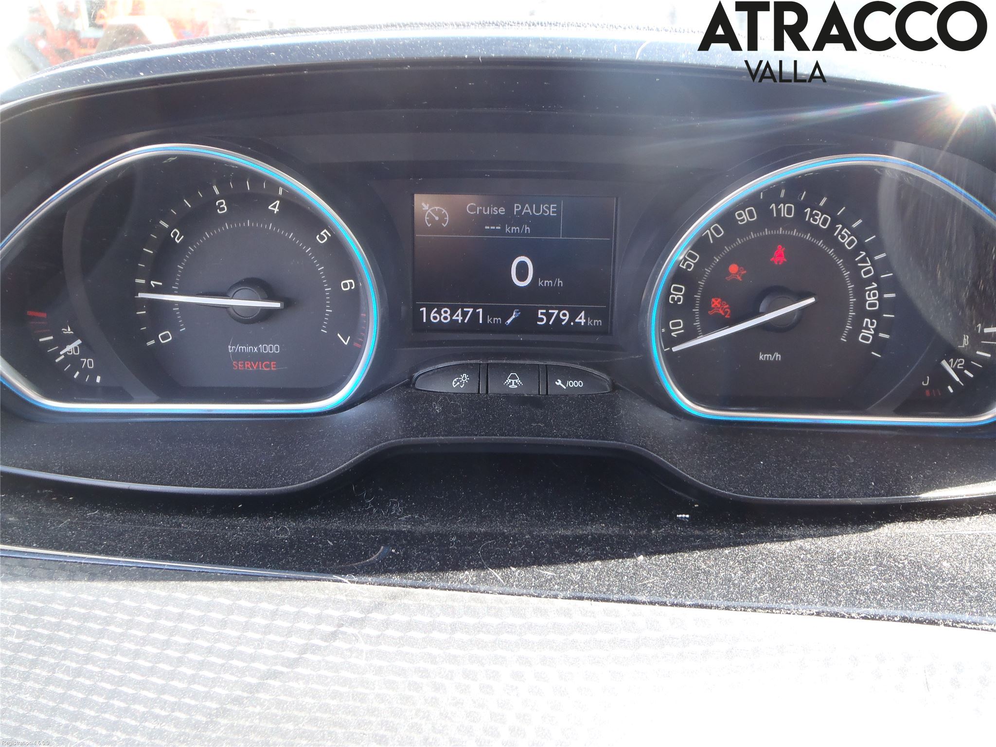 Peugeot 2008 13-20 Instrument Komb