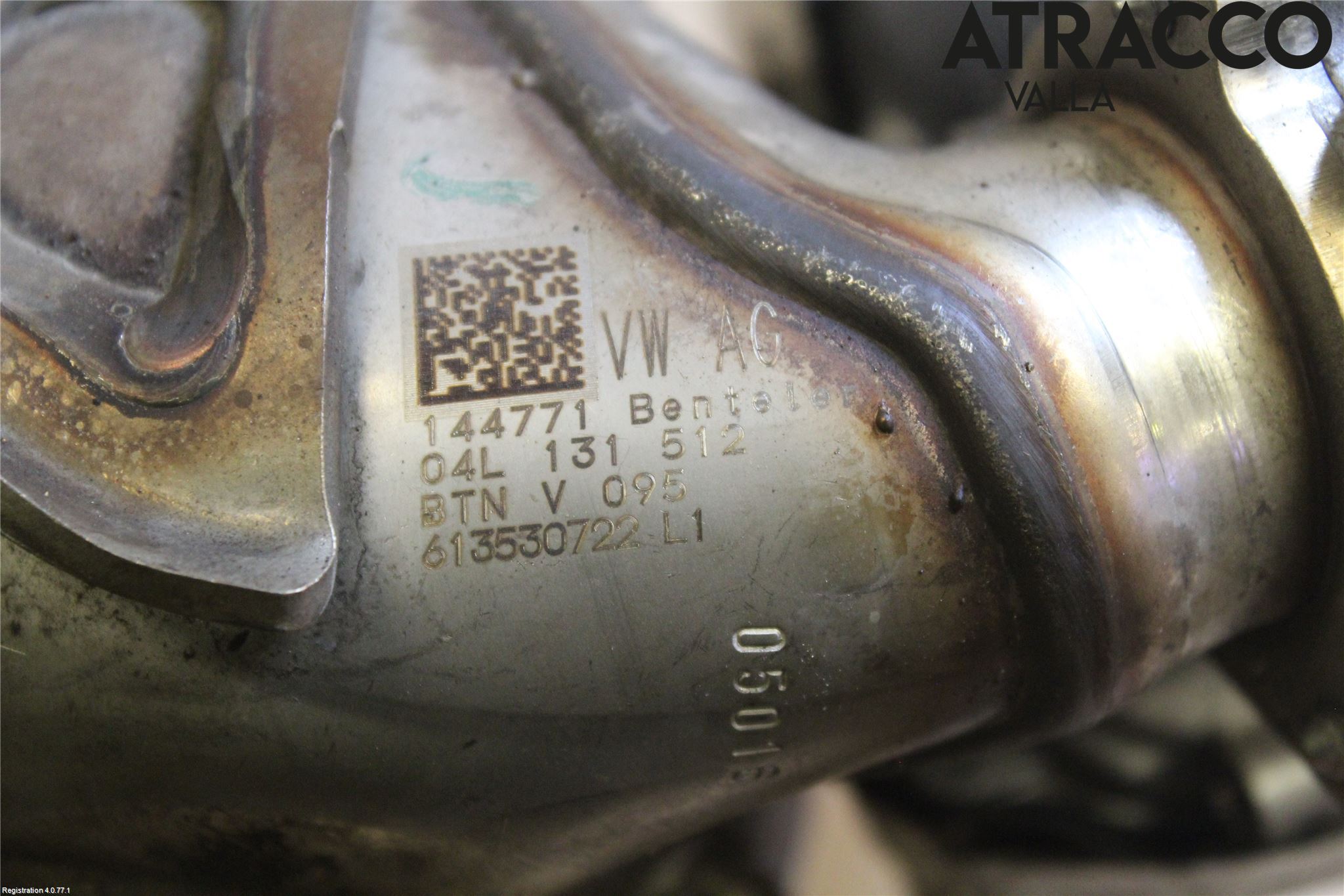 Volkswagen VW GOLF / E-GOLF VII 13-20 Avgaskylare