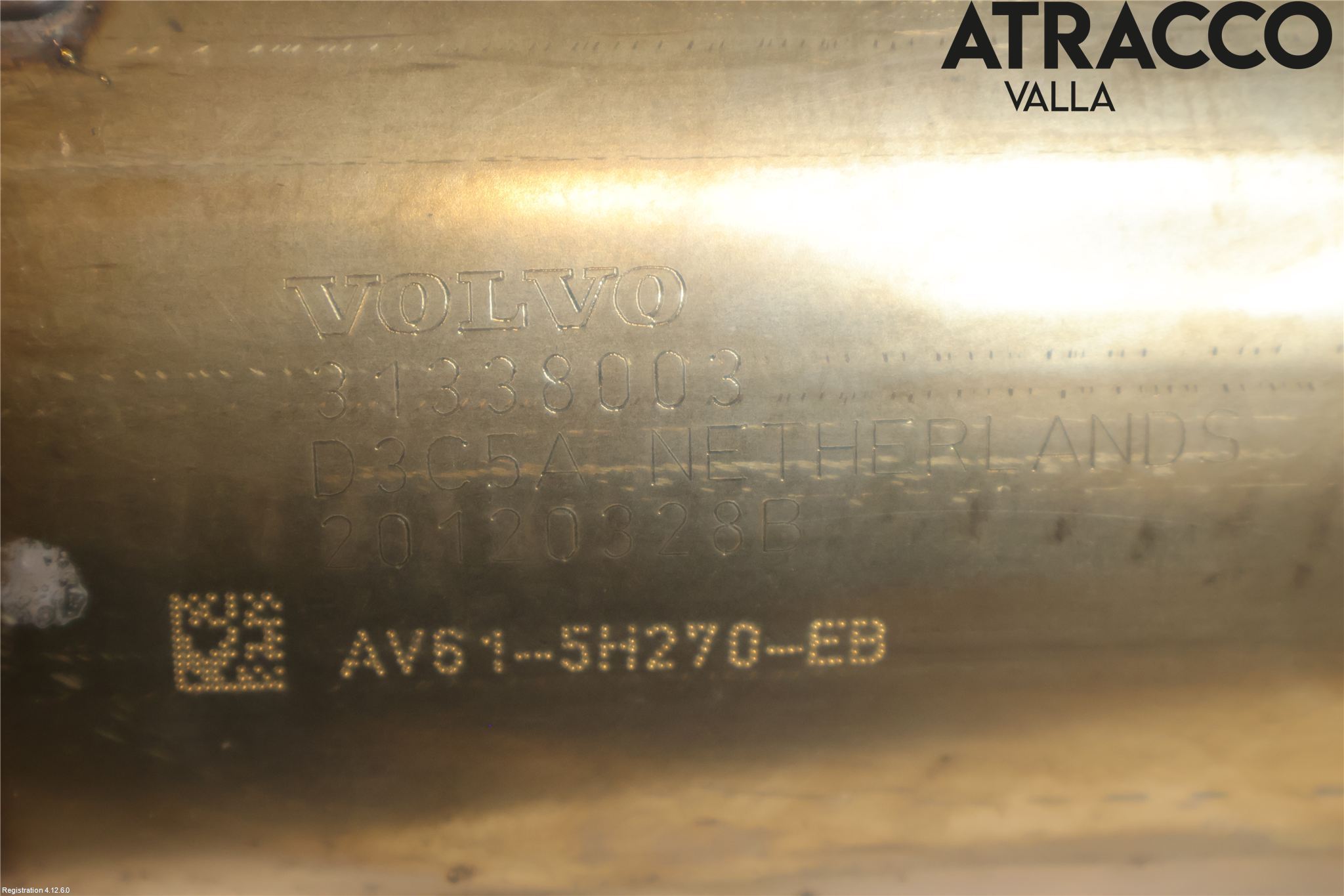 Volvo V60 11-13 Avgas Partikelfilter