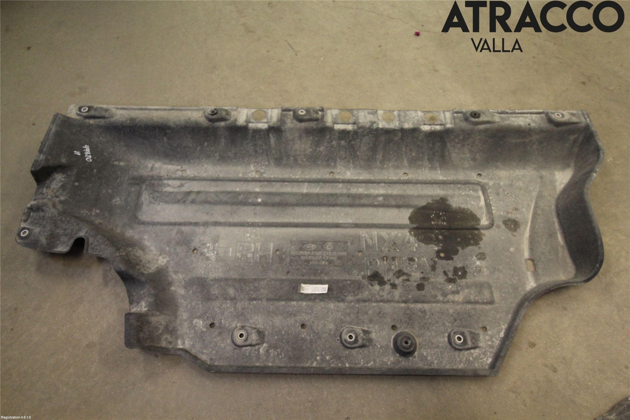 Hyundai TUCSON 05- Hasplåt Plåt-Plast