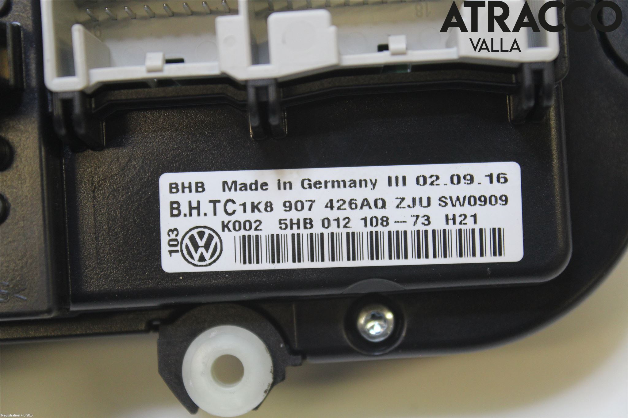 Volkswagen VW CADDY 16-20 Ac Styrenhet Ac Manöveren