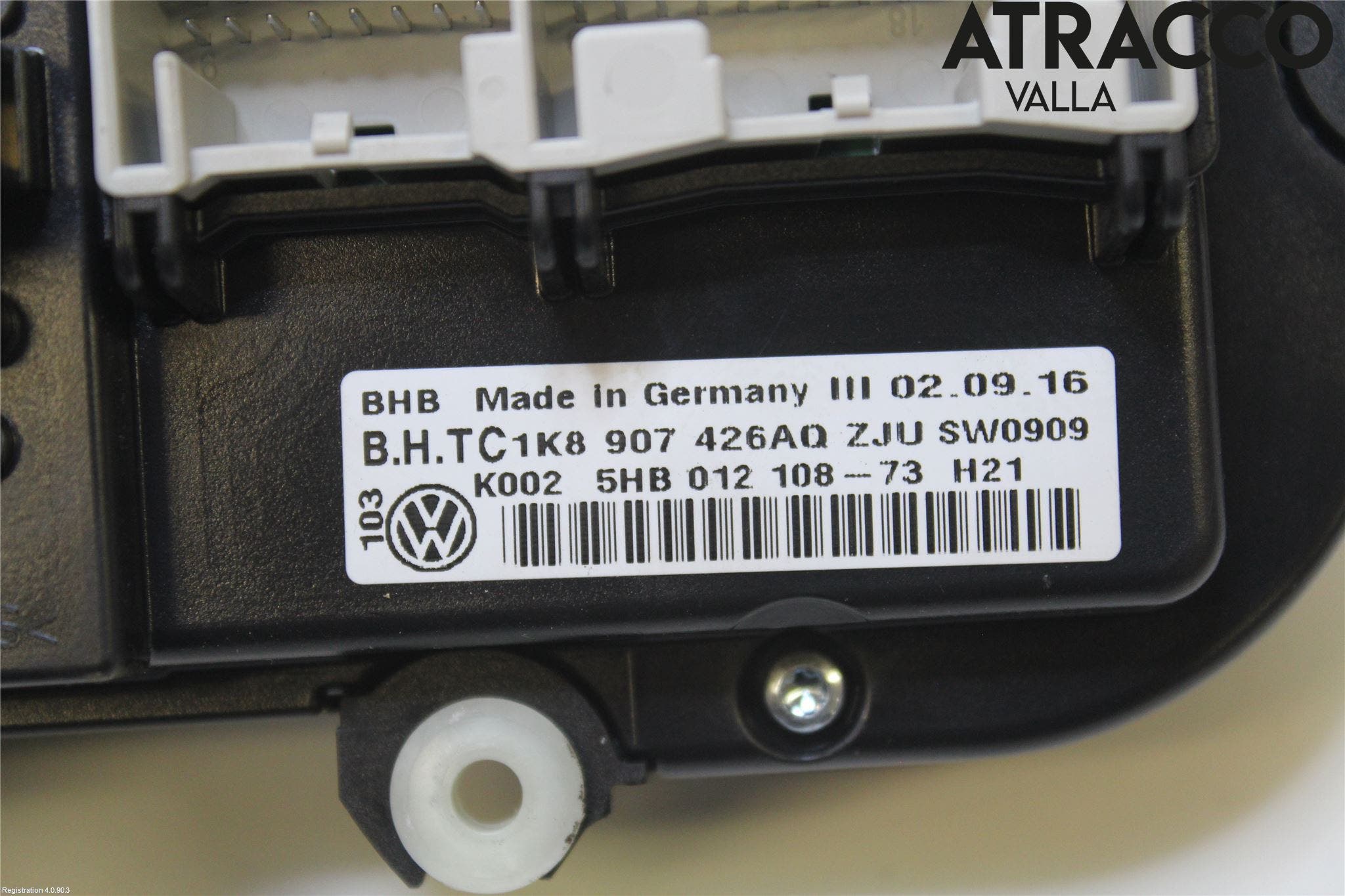 Volkswagen VW CADDY 16-20 Ac Styrenhet Ac Manöveren