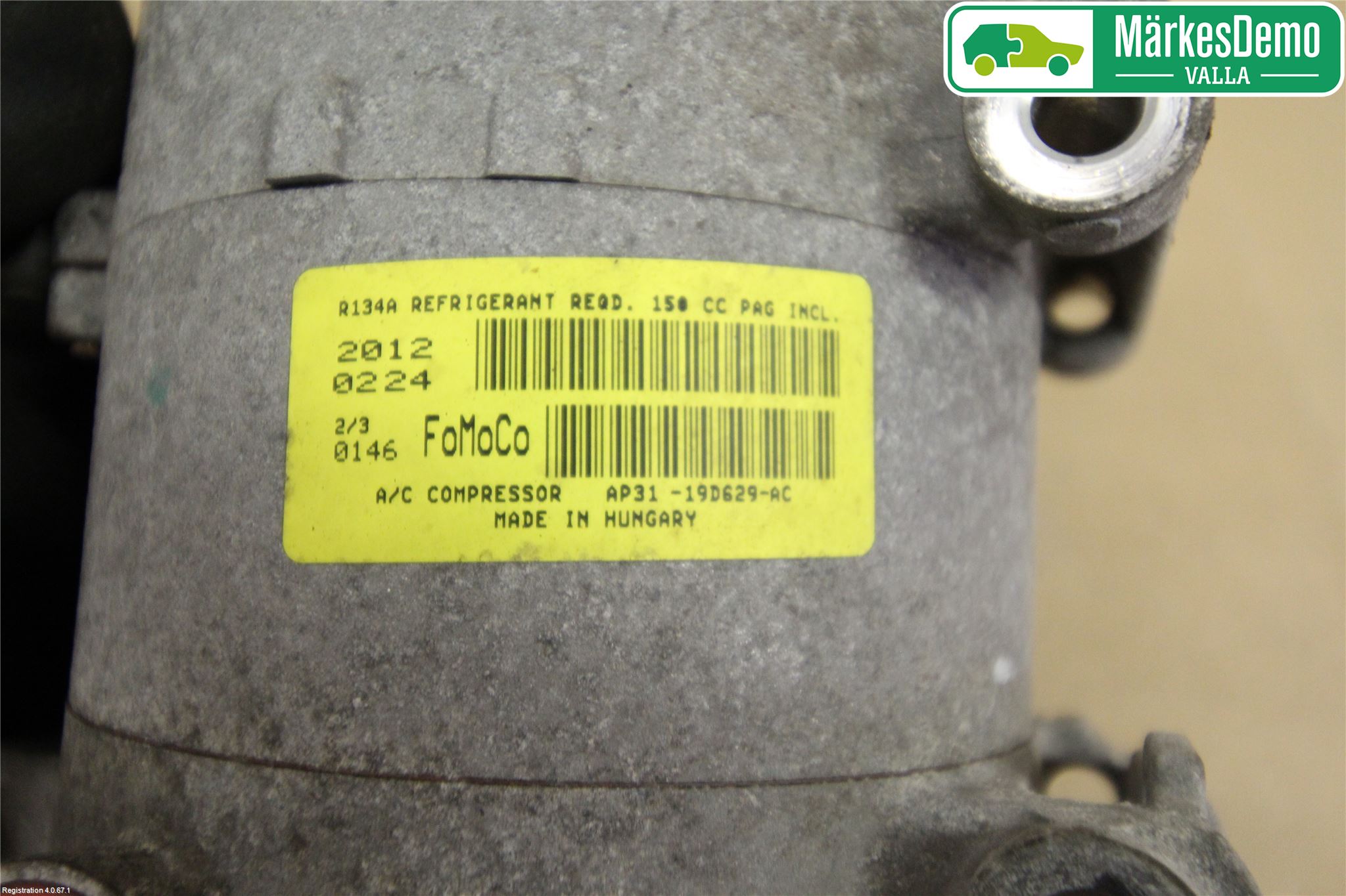 Ford FIESTA 09-12 Ac Kompressor