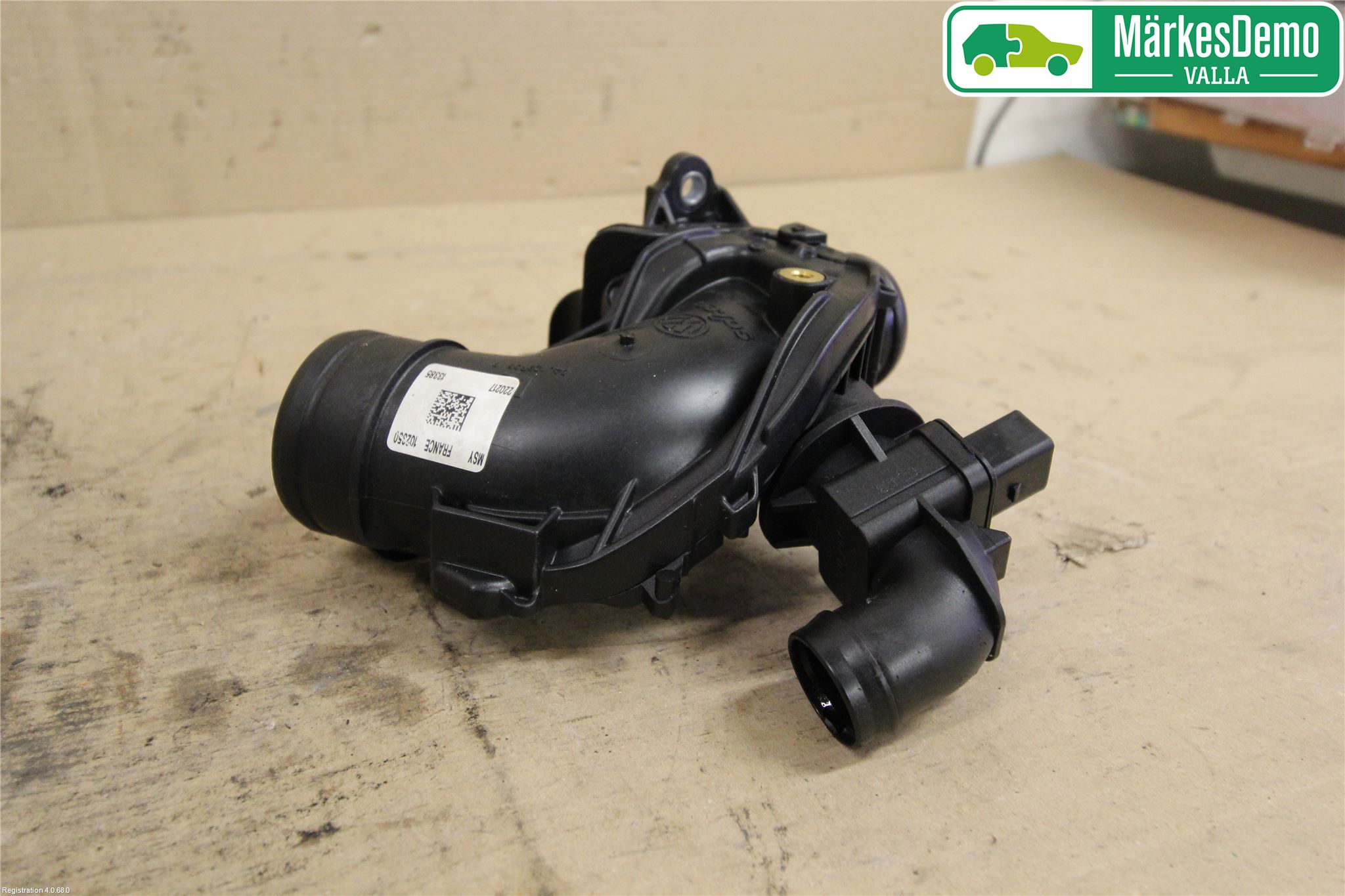 Audi A5 17- Laddluft-Intercoolerrör