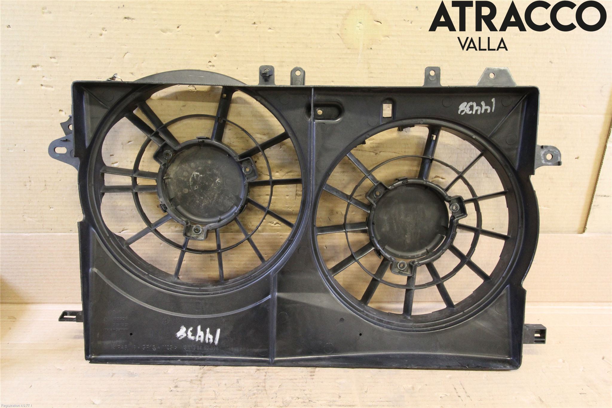 Saab 9-5 -05 Kylfläktkåpa