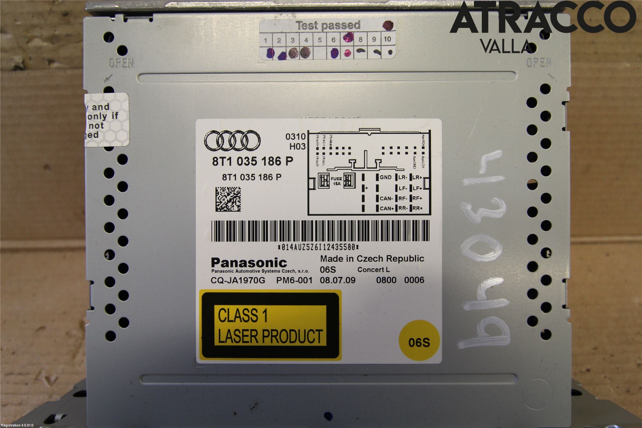 Audi A4/S4 08-11 Cd Radio - Multimediapanel