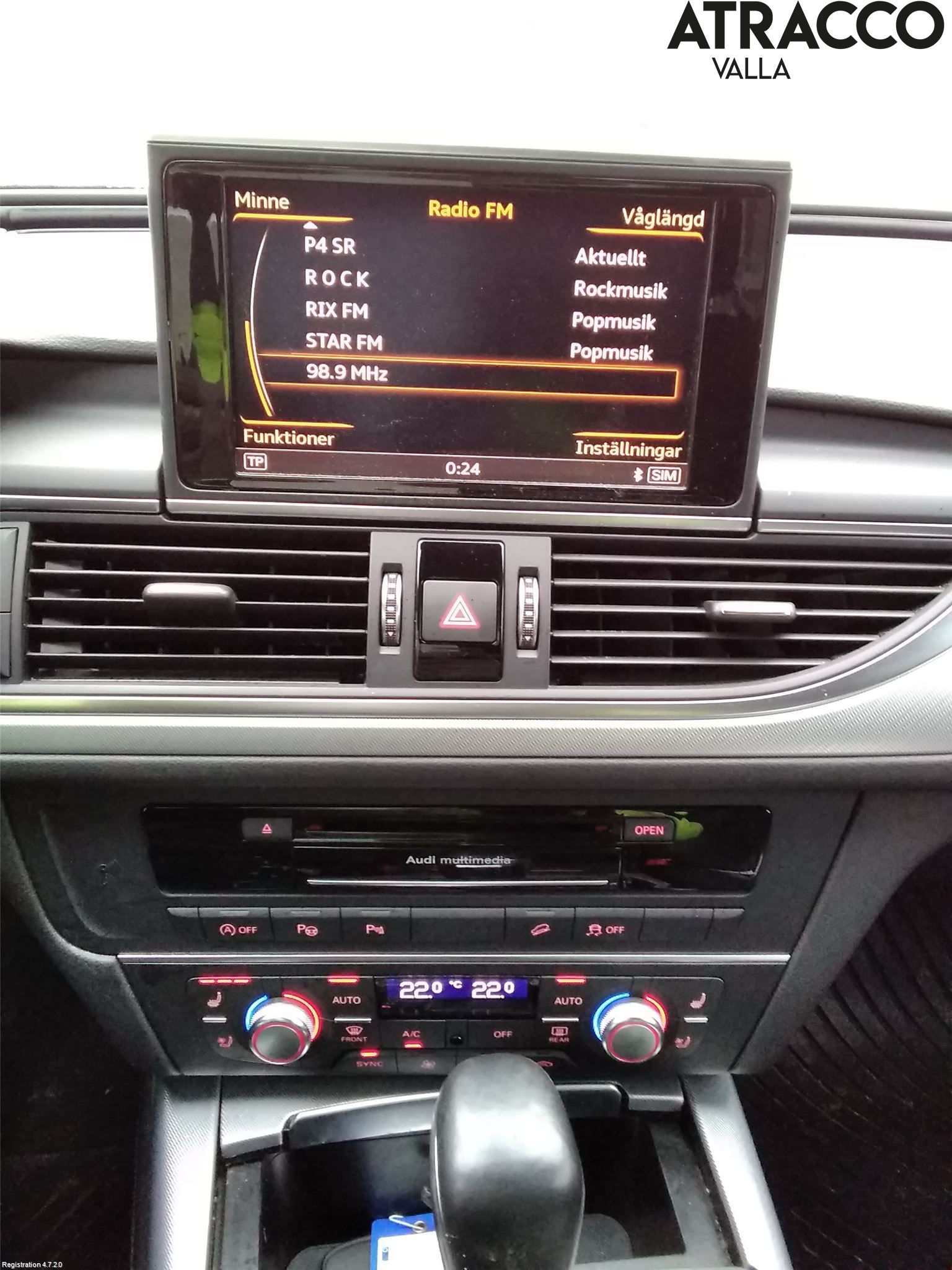 Audi A6 ALLROAD 12-18 Multifunktionsdisplay