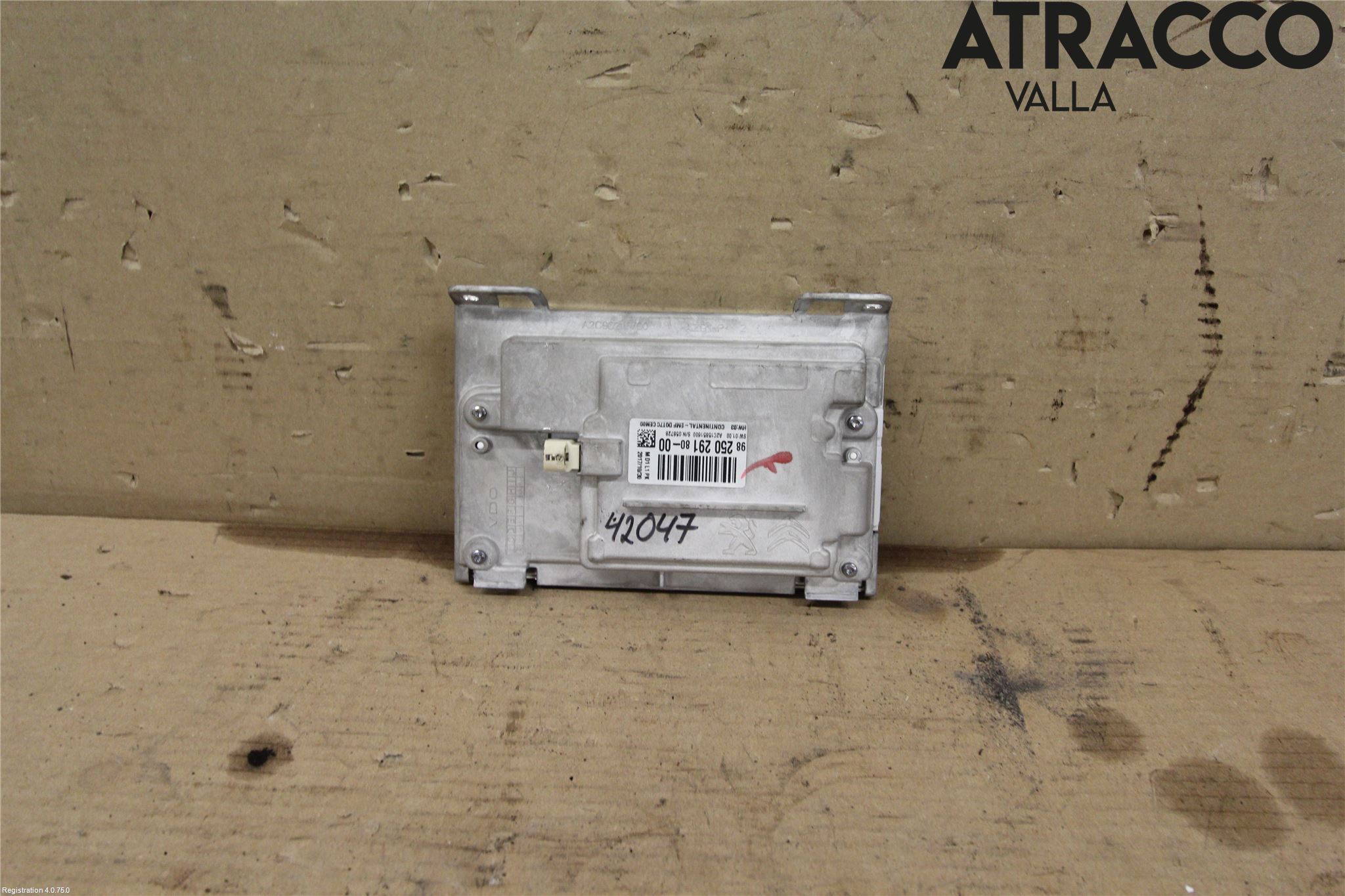 Peugeot 2008 13-20 Bildskärm