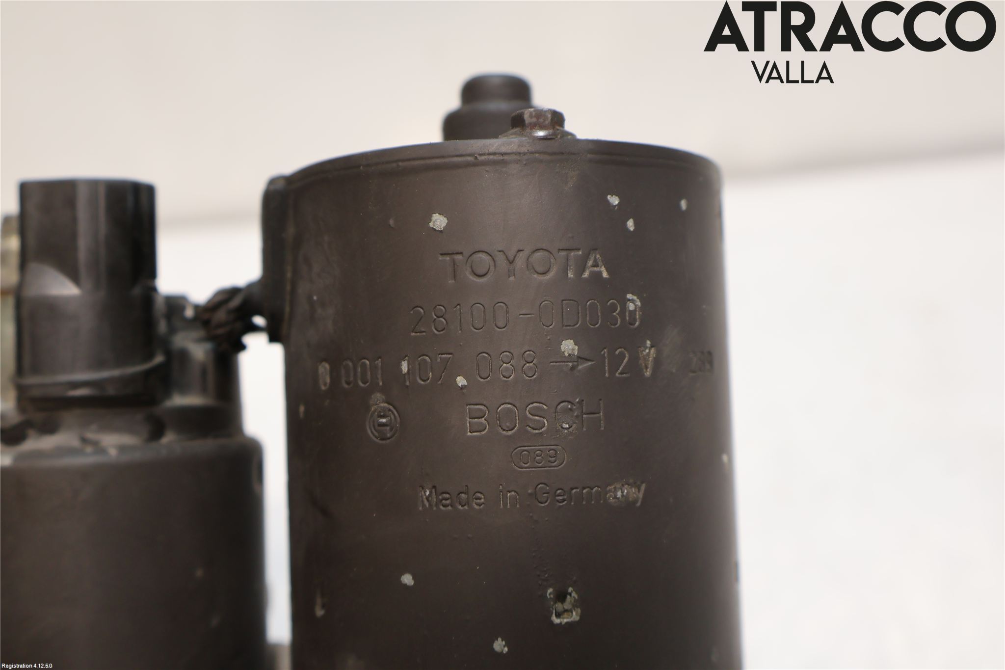 Toyota COROLLA 02-07 Startmotor