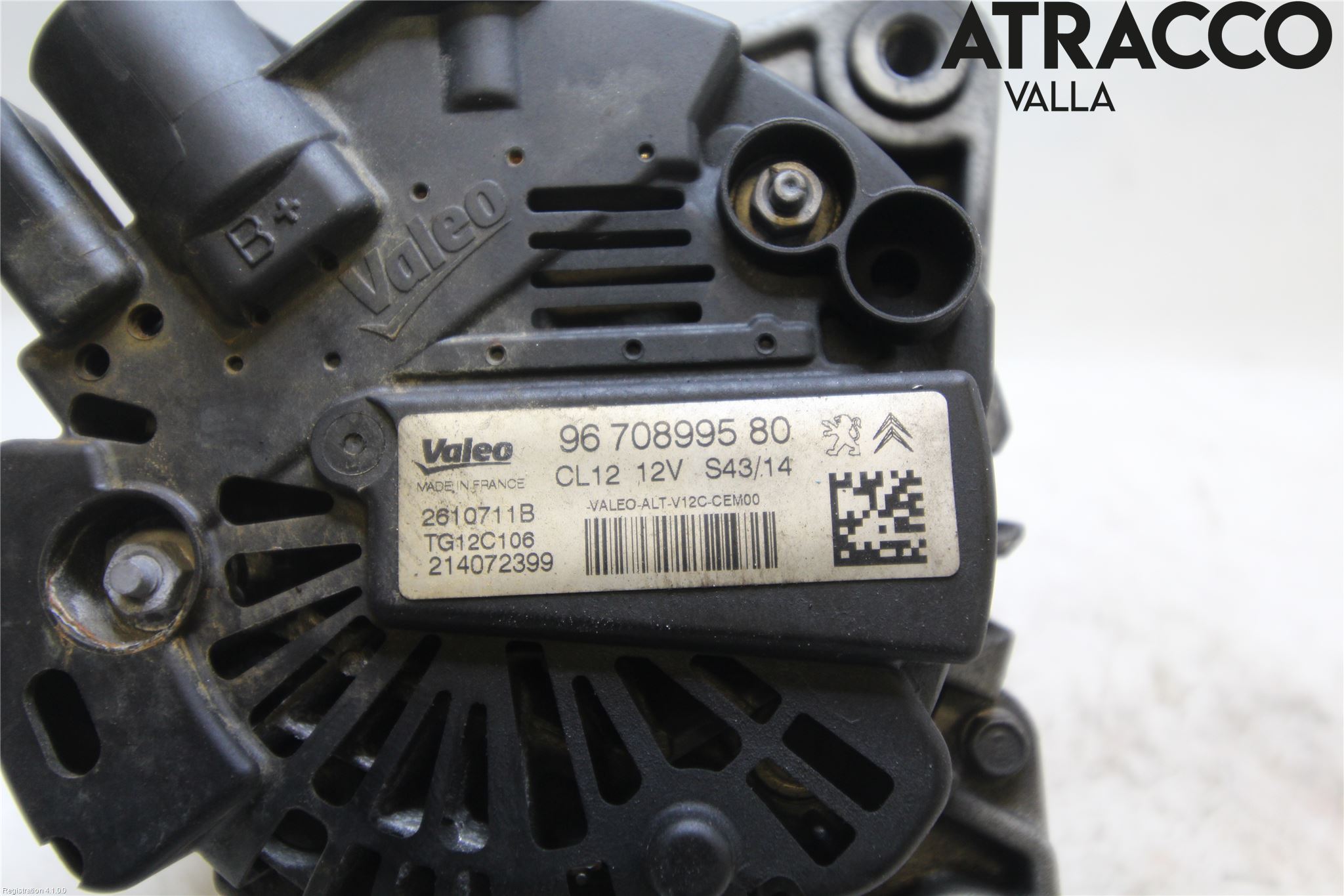 Peugeot 208 12-15 Generator