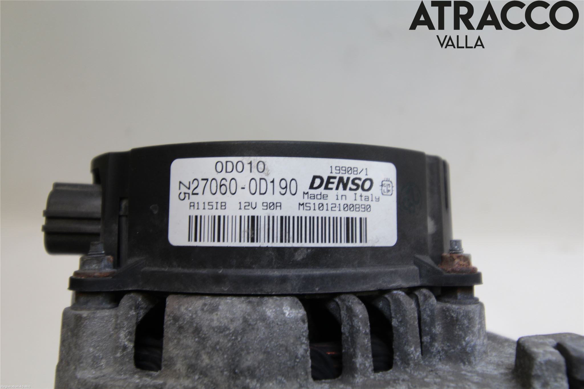 Toyota COROLLA VERSO 08-09 Generator
