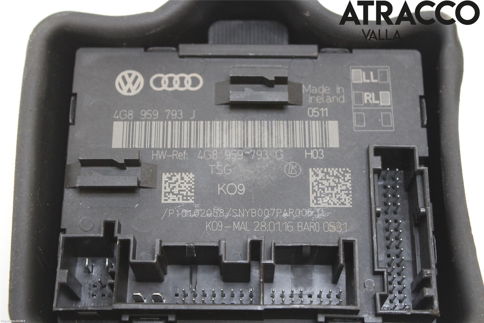 Audi A6/S6 4G 11-18 Styrenhet Dörr