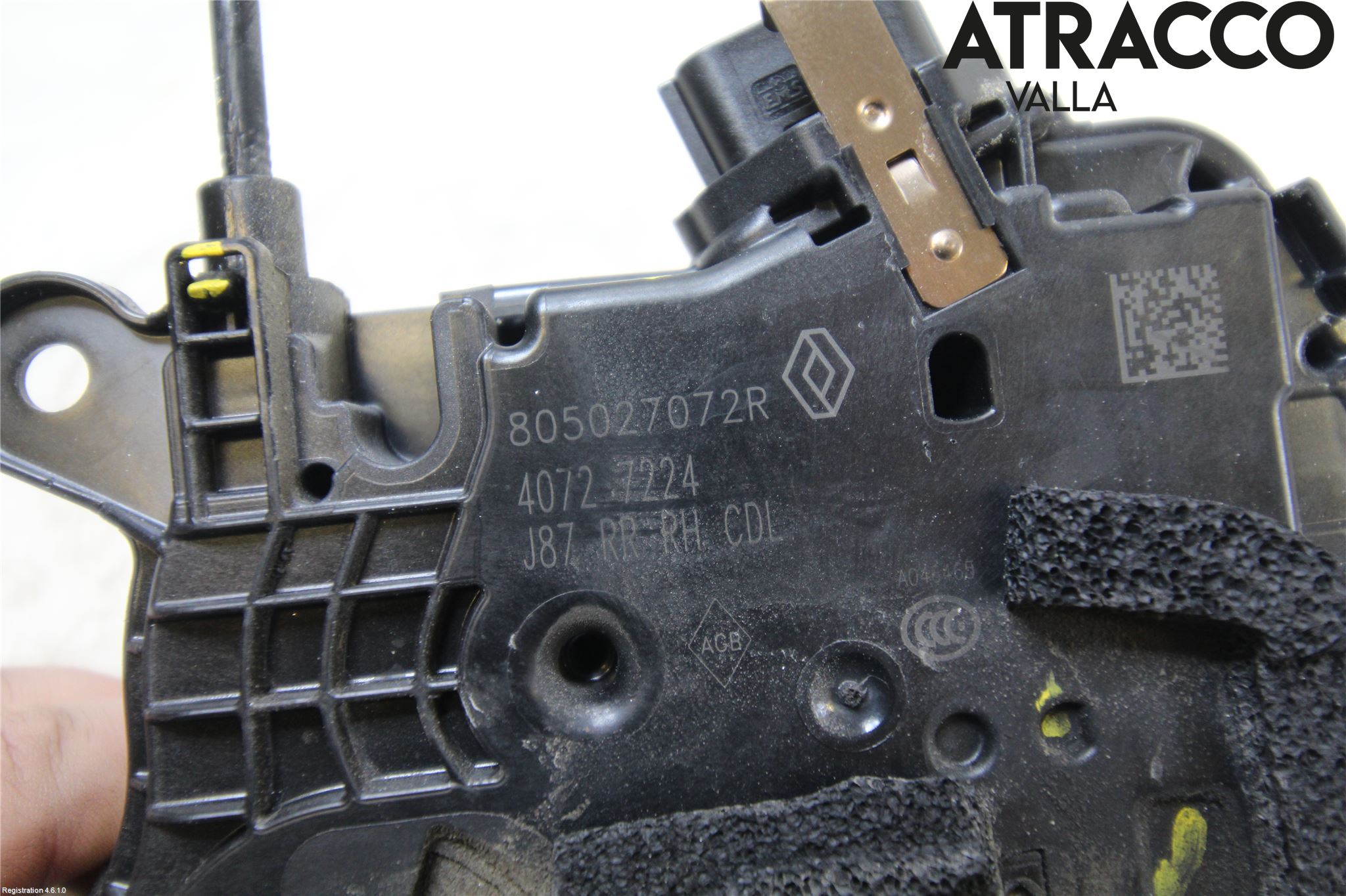 Renault CAPTUR 20-24 Låskista-Dörrlås