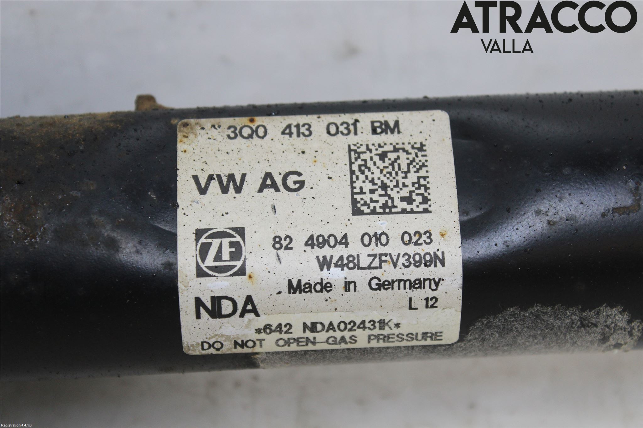 Volkswagen VW PASSAT 15-19 Fjäderben Fram Höger