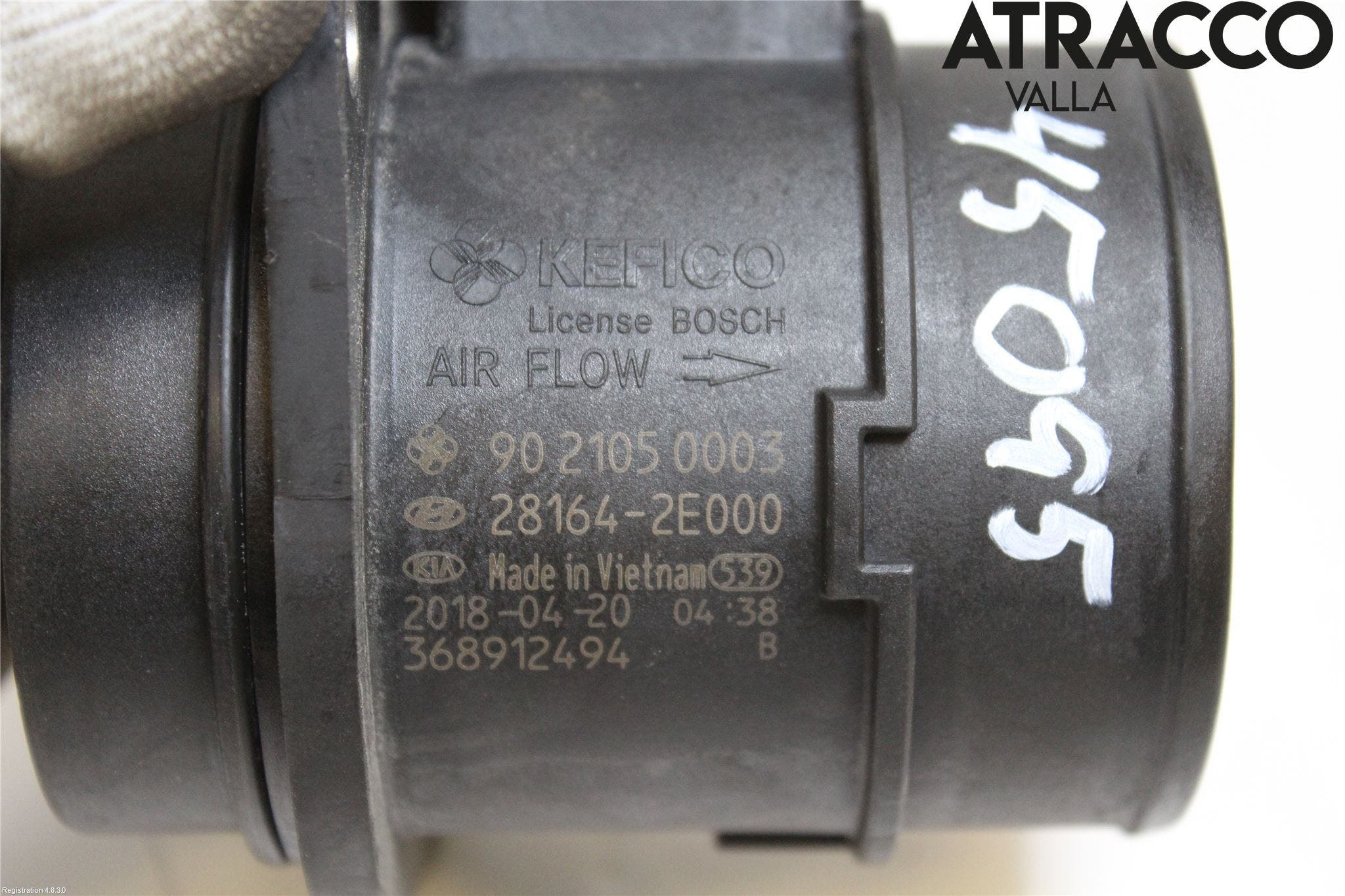 Kia OPTIMA 16-20 Injluftmassamätare