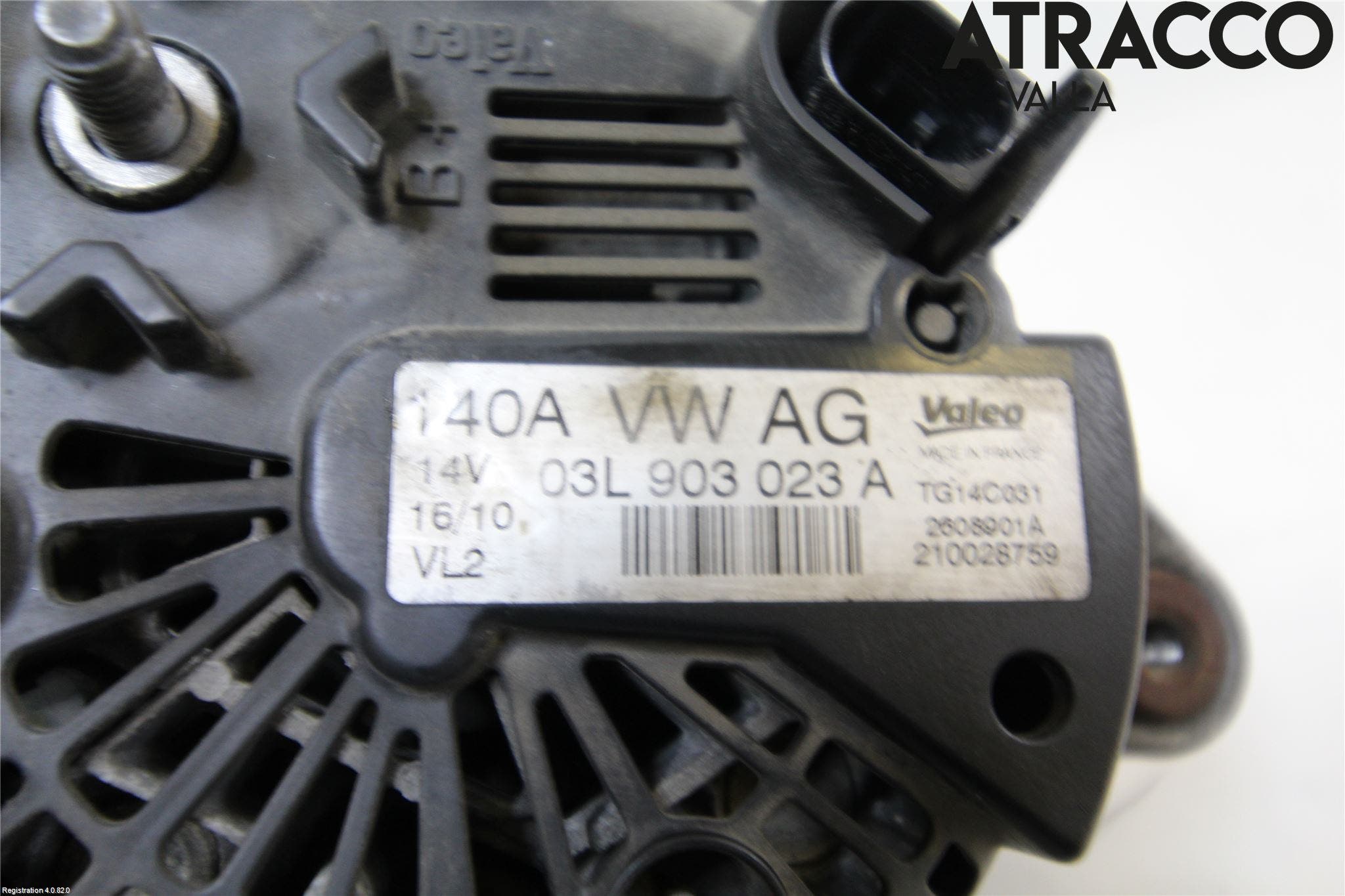 Volkswagen VW GOLF VI 09-13 Generator