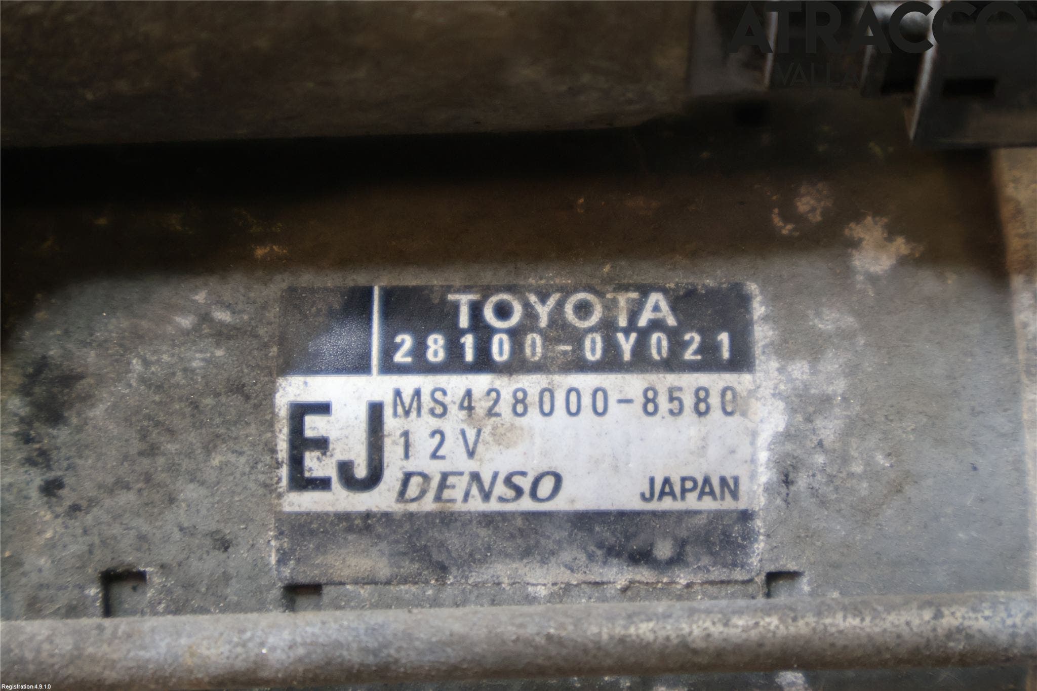 Toyota YARIS XP90 06-11 Startmotor