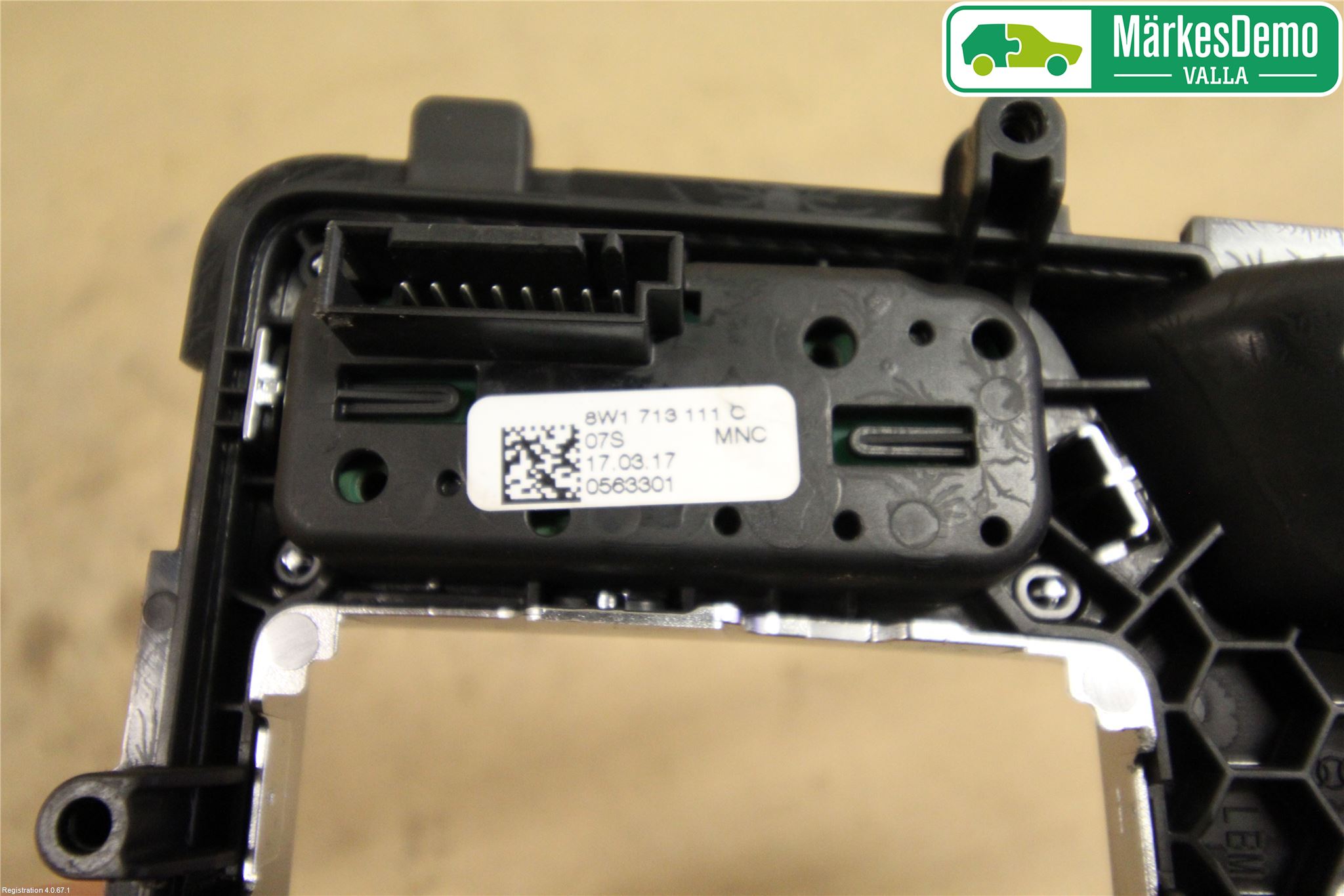 Audi A5 17- Inredning Sarg Växelspak