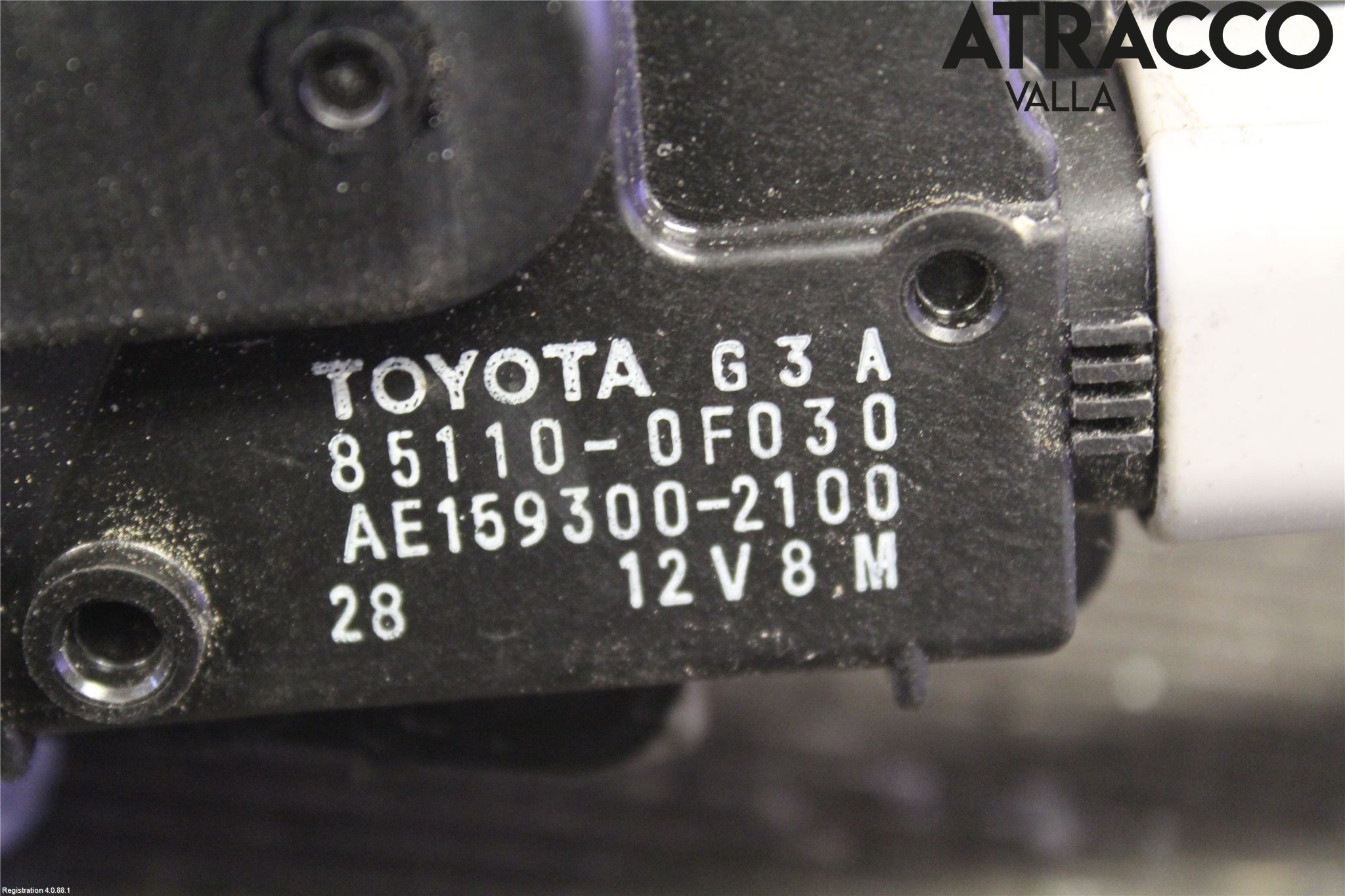 Toyota VERSO 09-18 Torkarmotor Vindruta