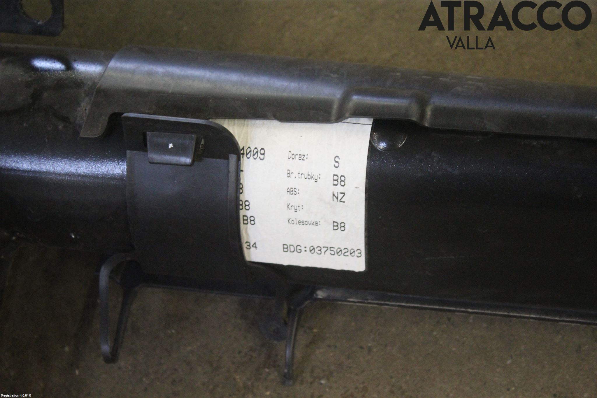 Citroen COTROEN C3 17-24 Bakaxelbalk