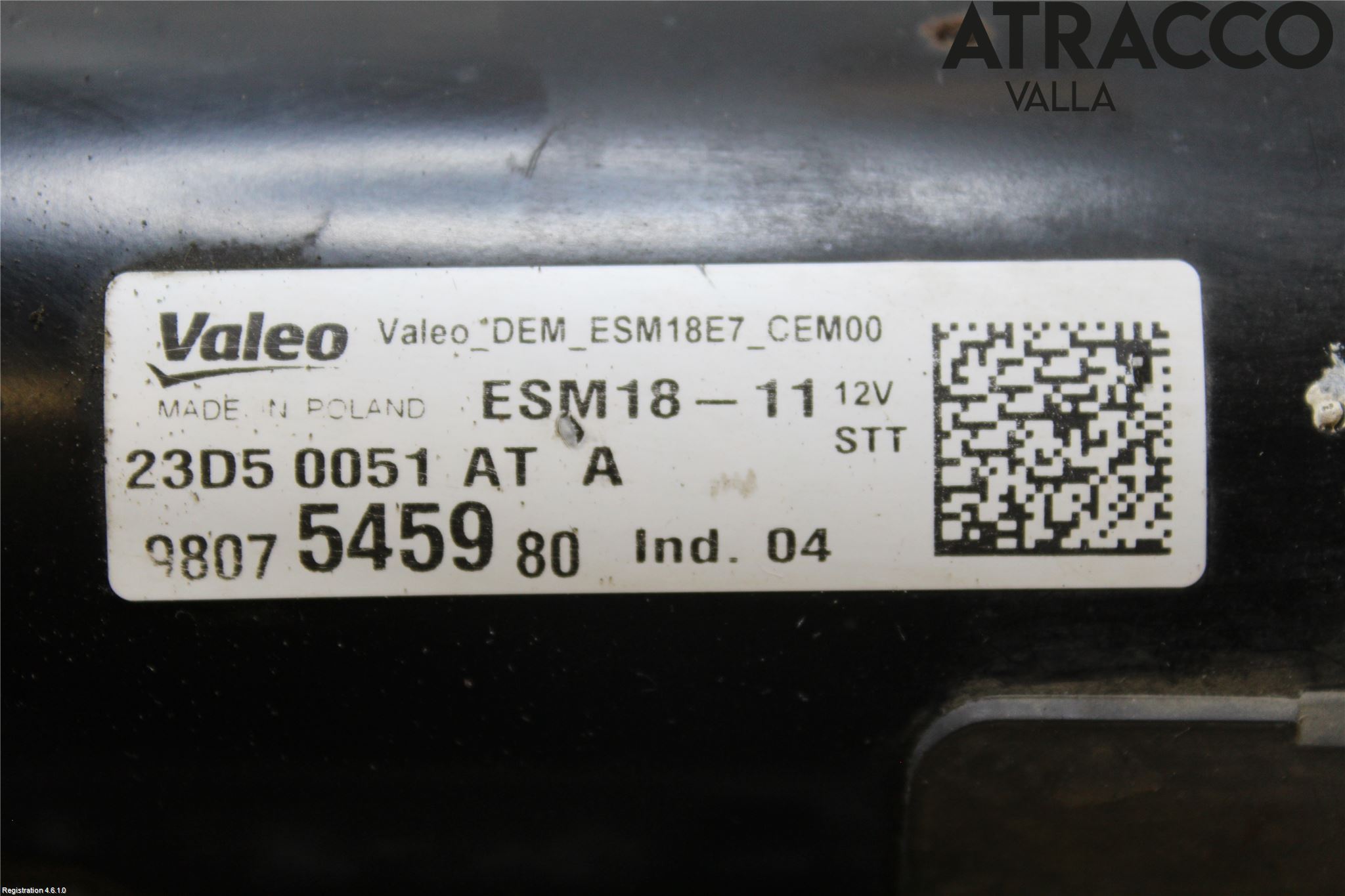 Peugeot 208 12-15 Startmotor