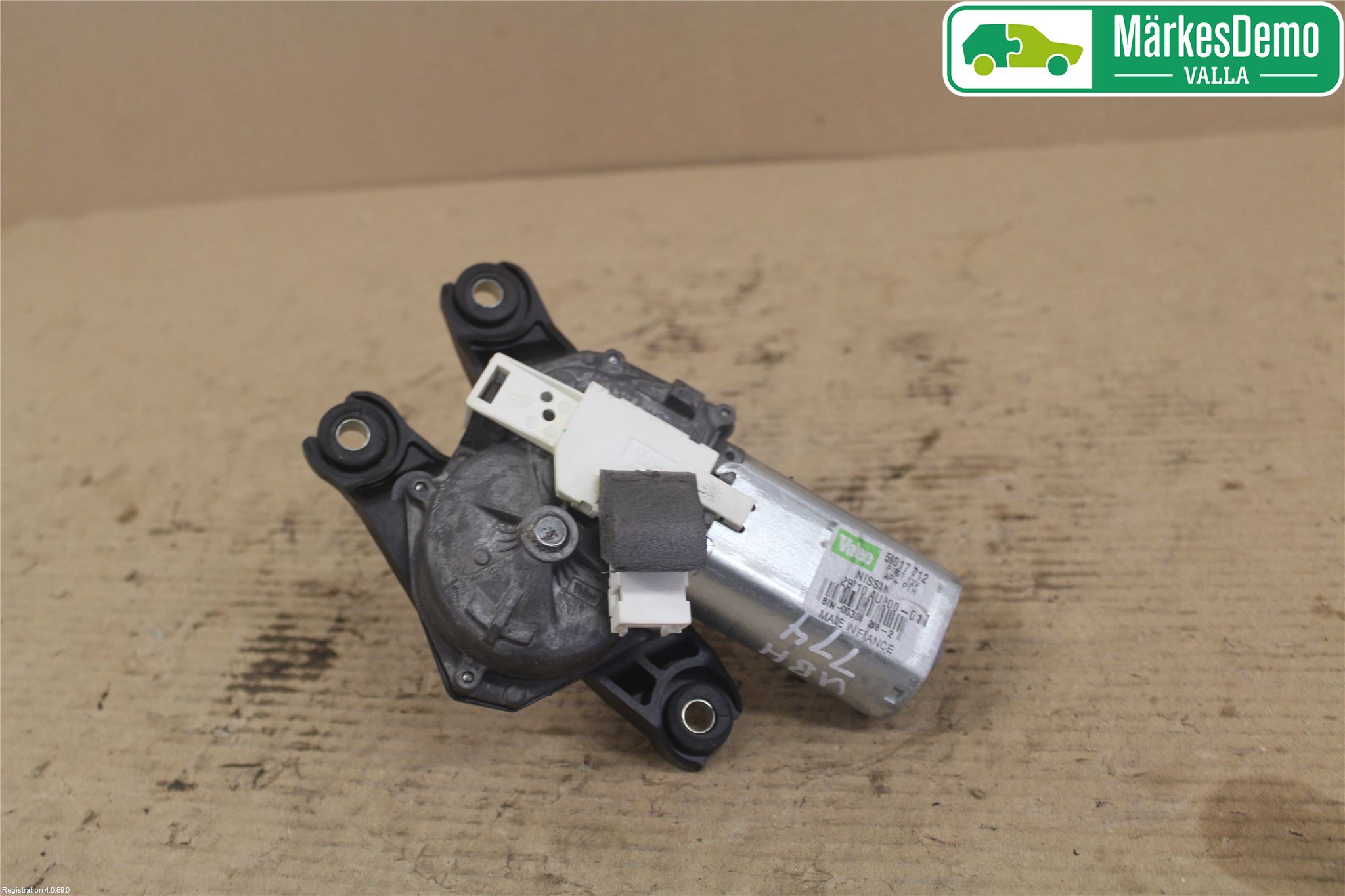 Nissan PRIMERA 02-07 Torkarmotor Baklucka