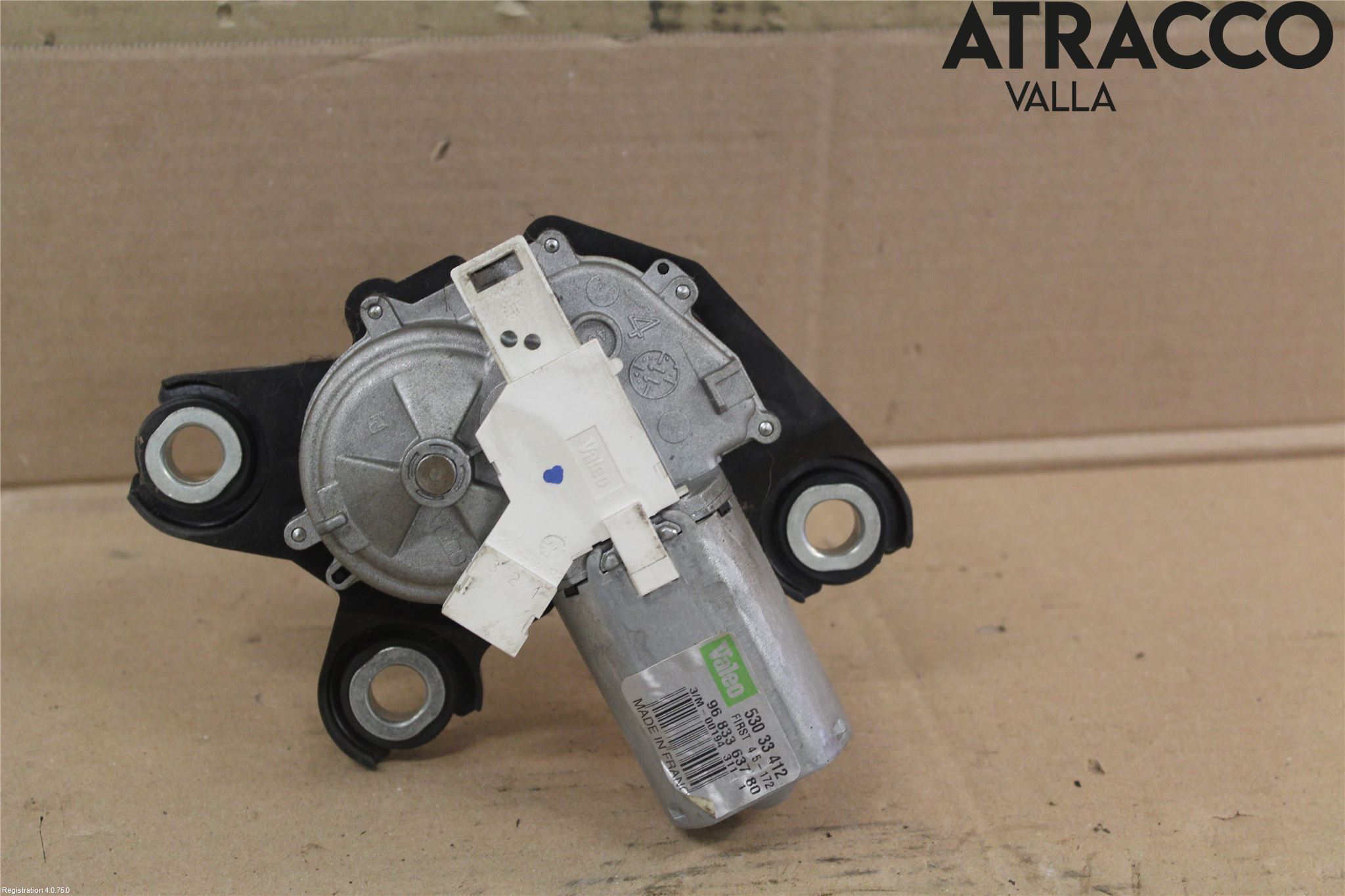 Peugeot PARTNER 08-15 Torkarmotor Baklucka