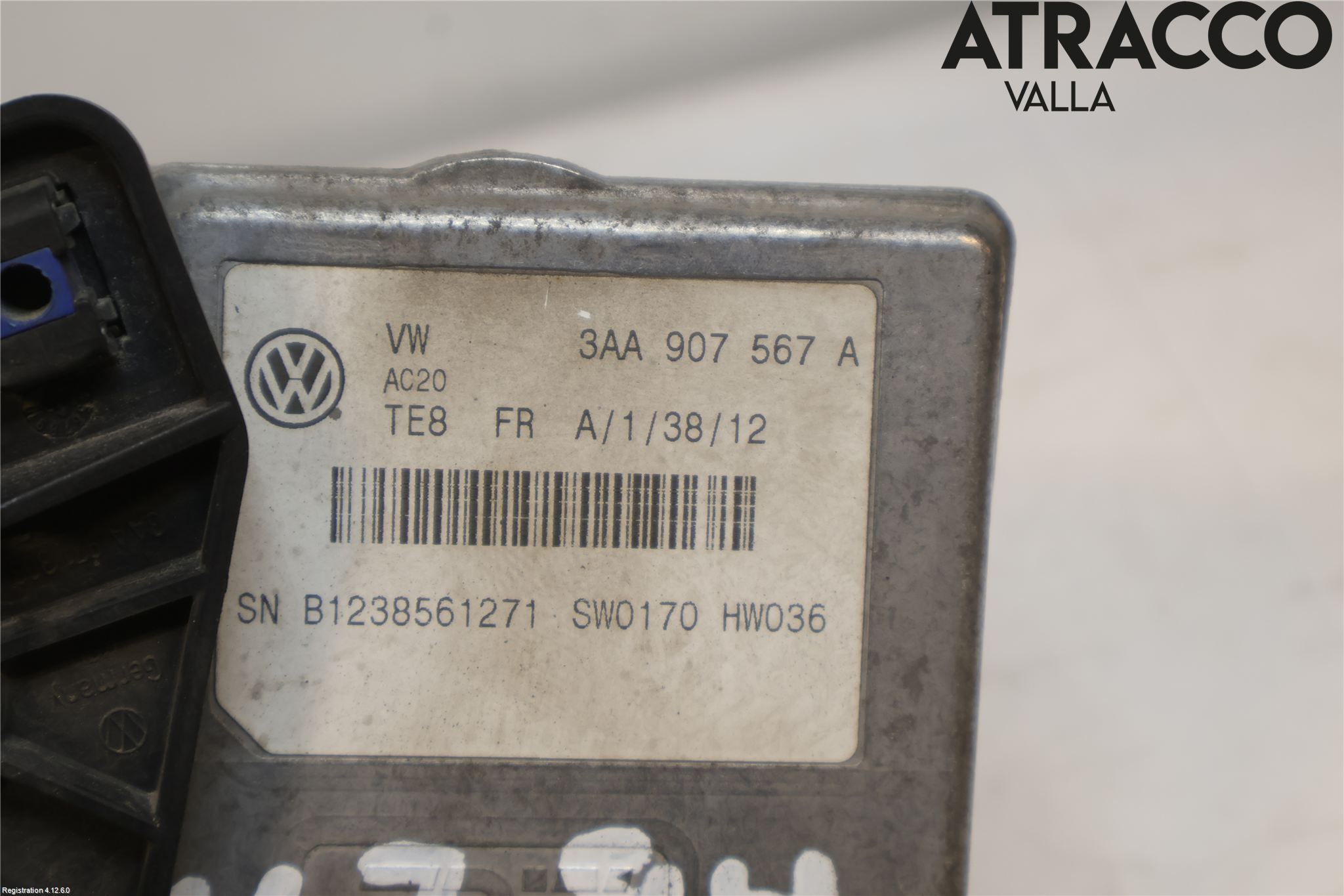 Volkswagen VW PASSAT 11-14 Sensor Aktivt Kollisionsskydd