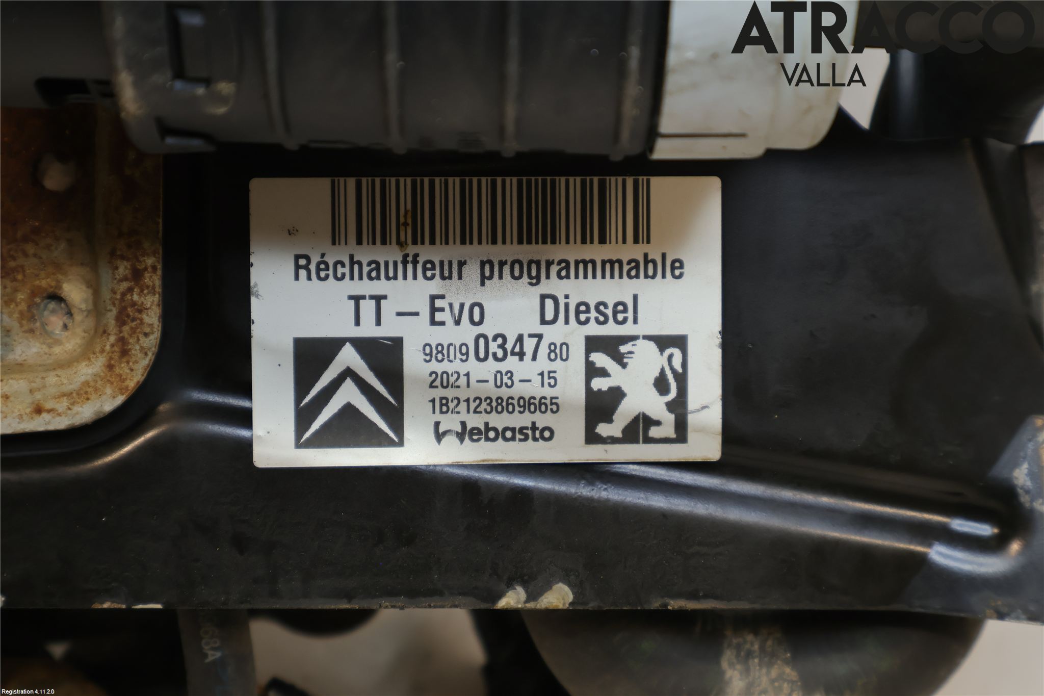 Peugeot EXPERT/E-EXPERT 17- Dieselvärmare