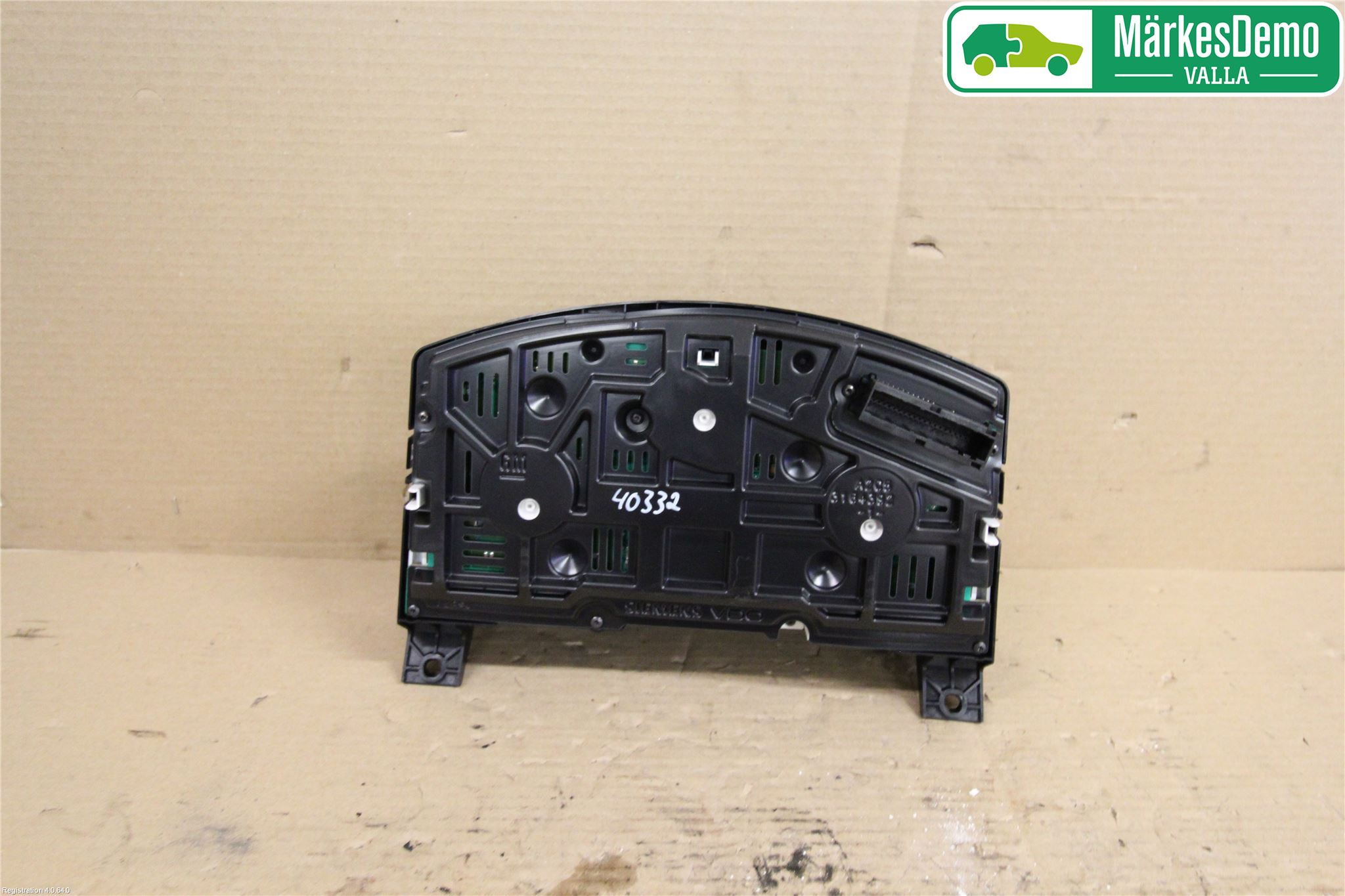 Opel ZAFIRA B 06-14 Instrument Komb