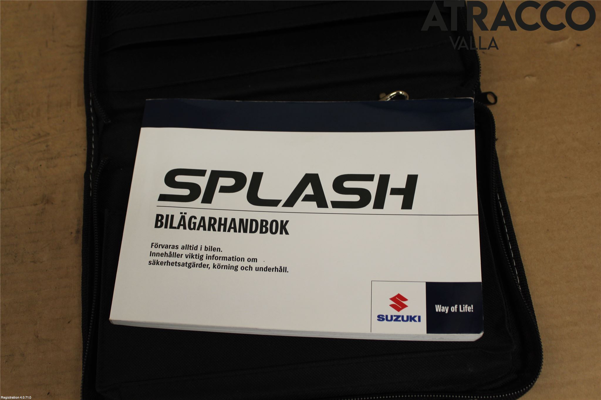 Suzuki SPLASH Instruktionsbok