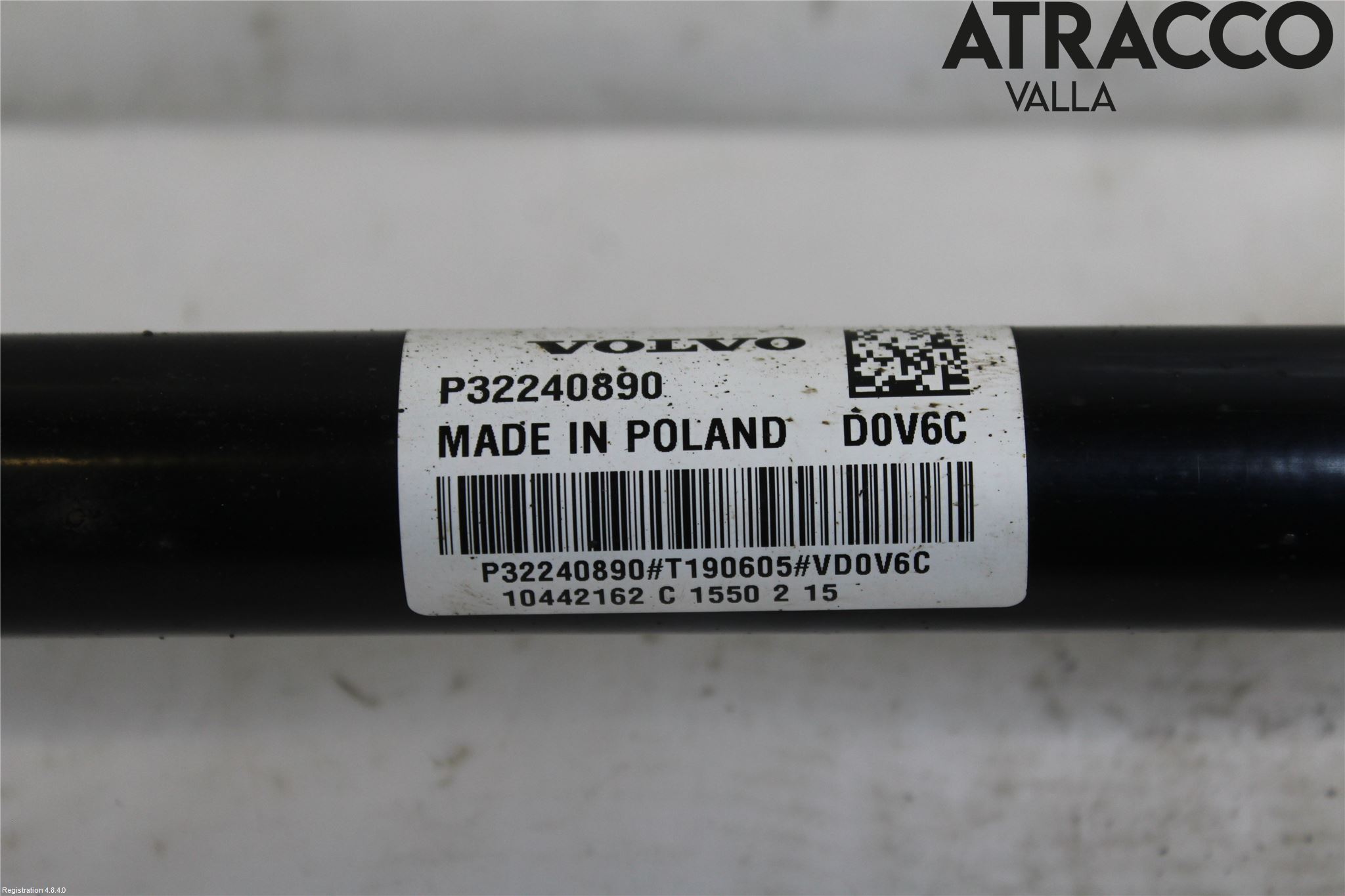 Volvo XC60 18- Drivaxel Bak Vänster